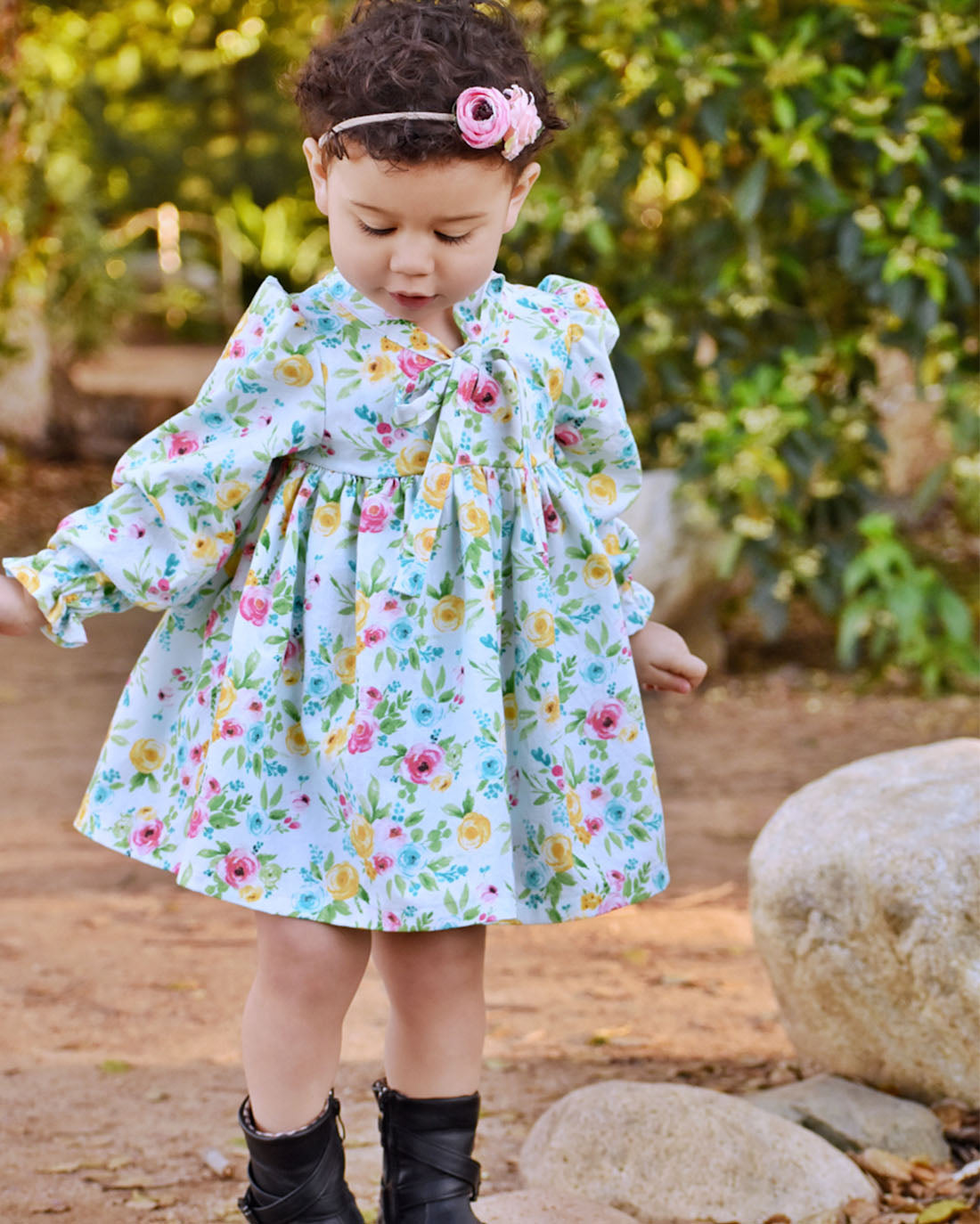 Baby Laurel Top & Dress Digital Sewing Pattern