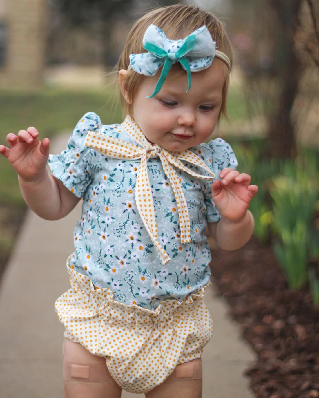 Baby Laurel Top & Dress Digital Sewing Pattern