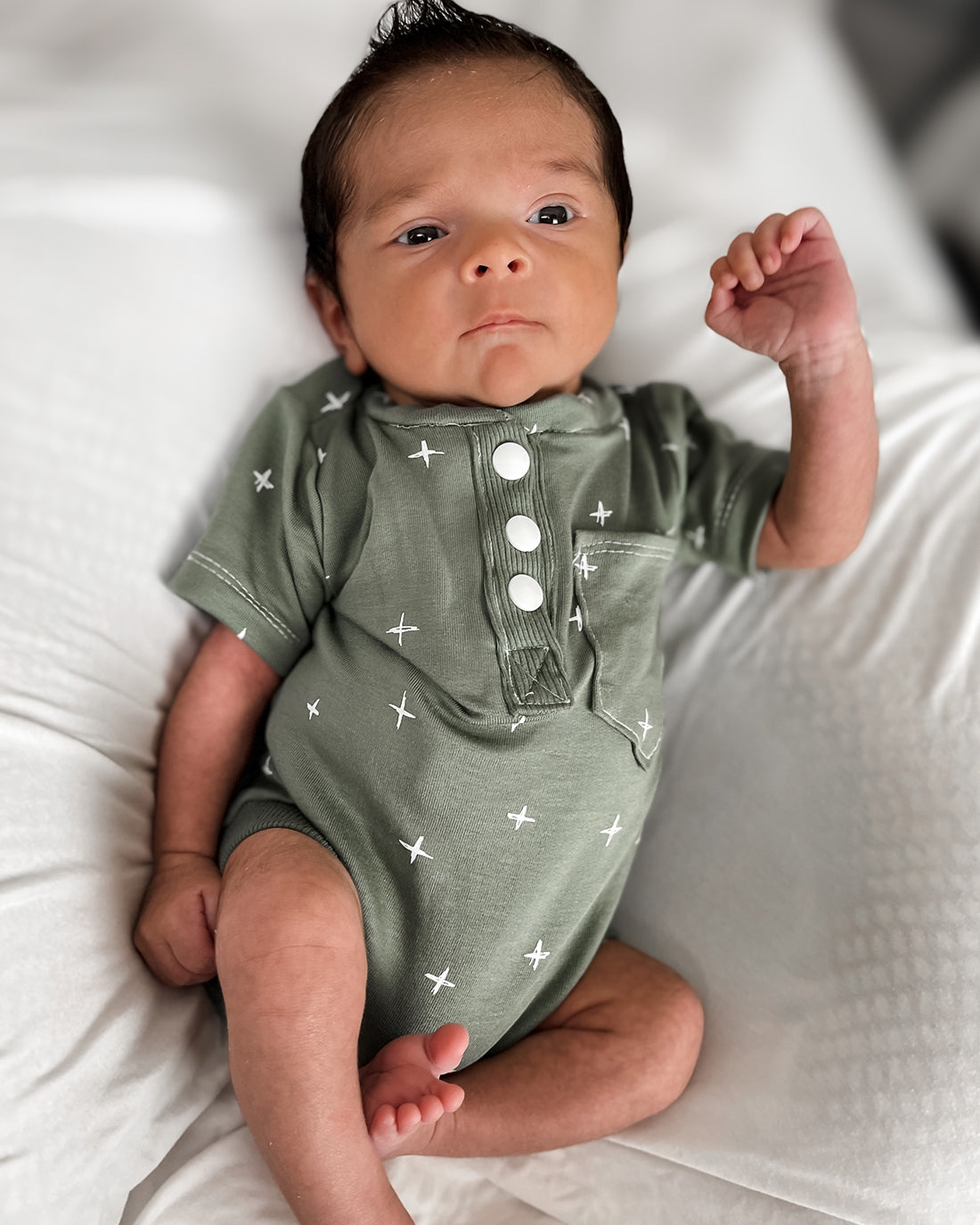 Baby Pine Polo Top | Sunflower Seams Pattern Company | Digital Sewing Pattern