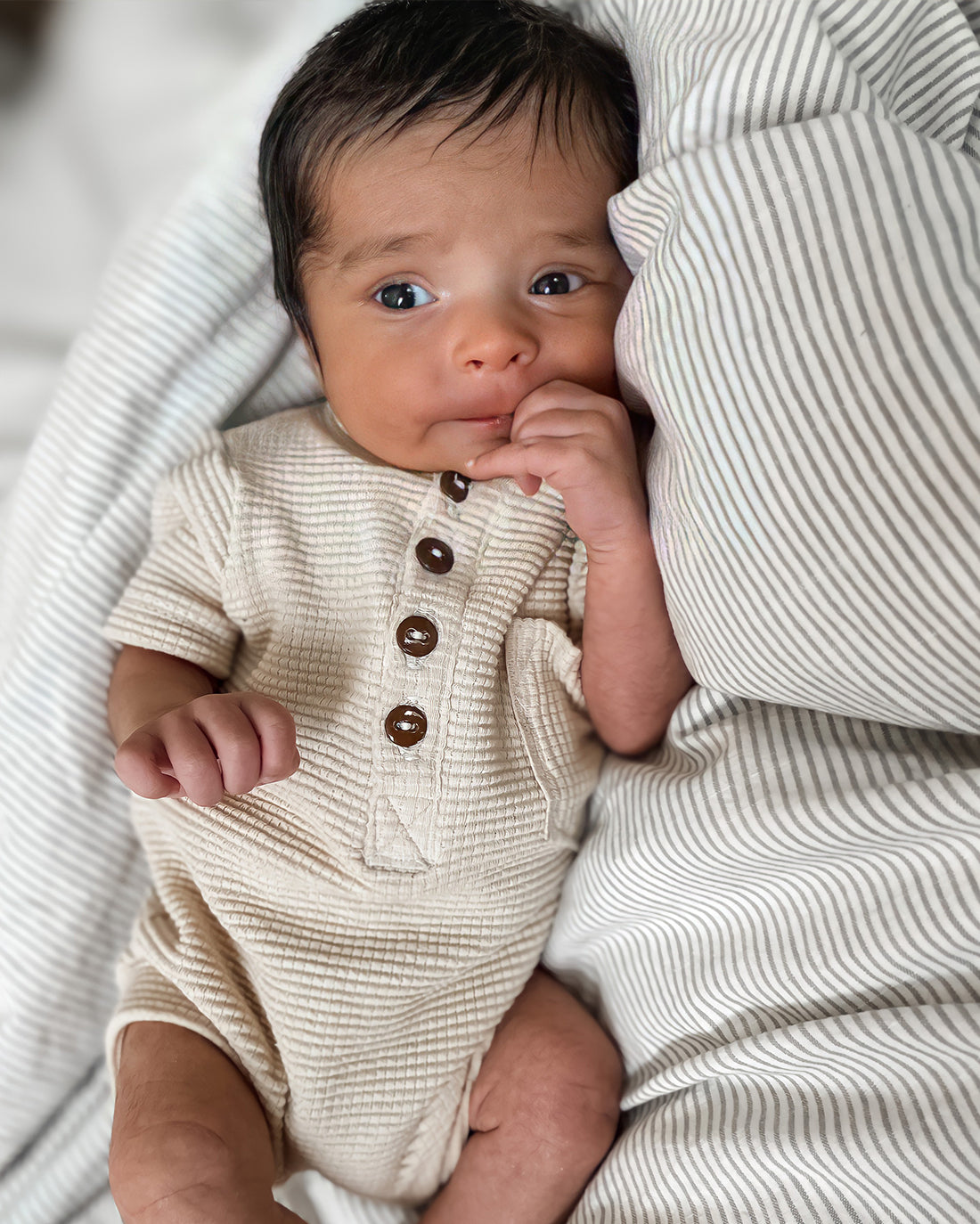 Baby Pine Polo Top | Sunflower Seams Pattern Company | Digital Sewing Pattern