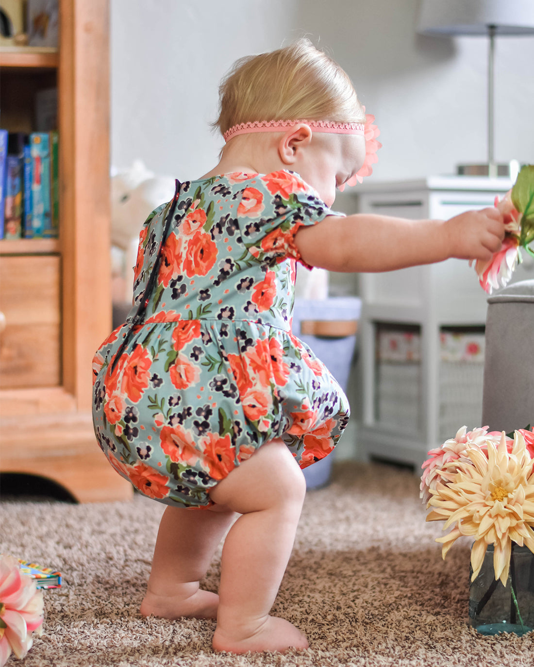 Baby Violet Dress and Bubble | Sunflower Seams Pattern Company | Digital PDF Sewing Pattern