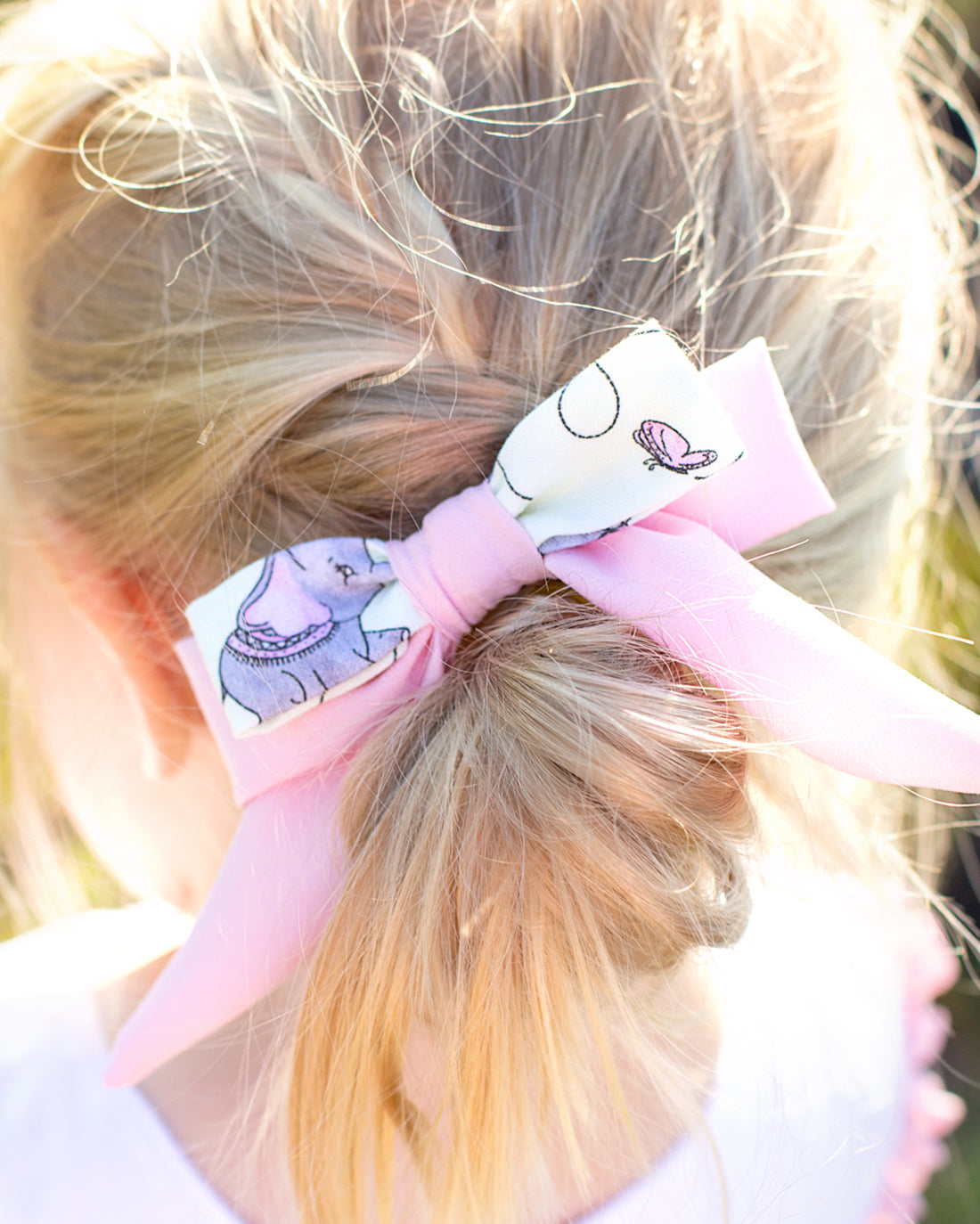 Freesia Double Sailor Hair Bow Sewing Pattern | Sunflower Seams Pattern Company | Digital PDF Sewing Pattern