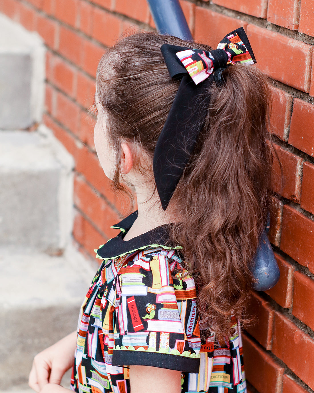 Freesia Double Sailor Hair Bow Sewing Pattern | Sunflower Seams Pattern Company | Digital PDF Sewing Pattern