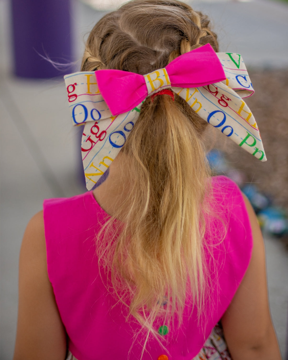 Freesia Double Sailor Hair Bow Sewing Pattern | Sunflower Seams Pattern Company | Digital PDF Sewing Pattern