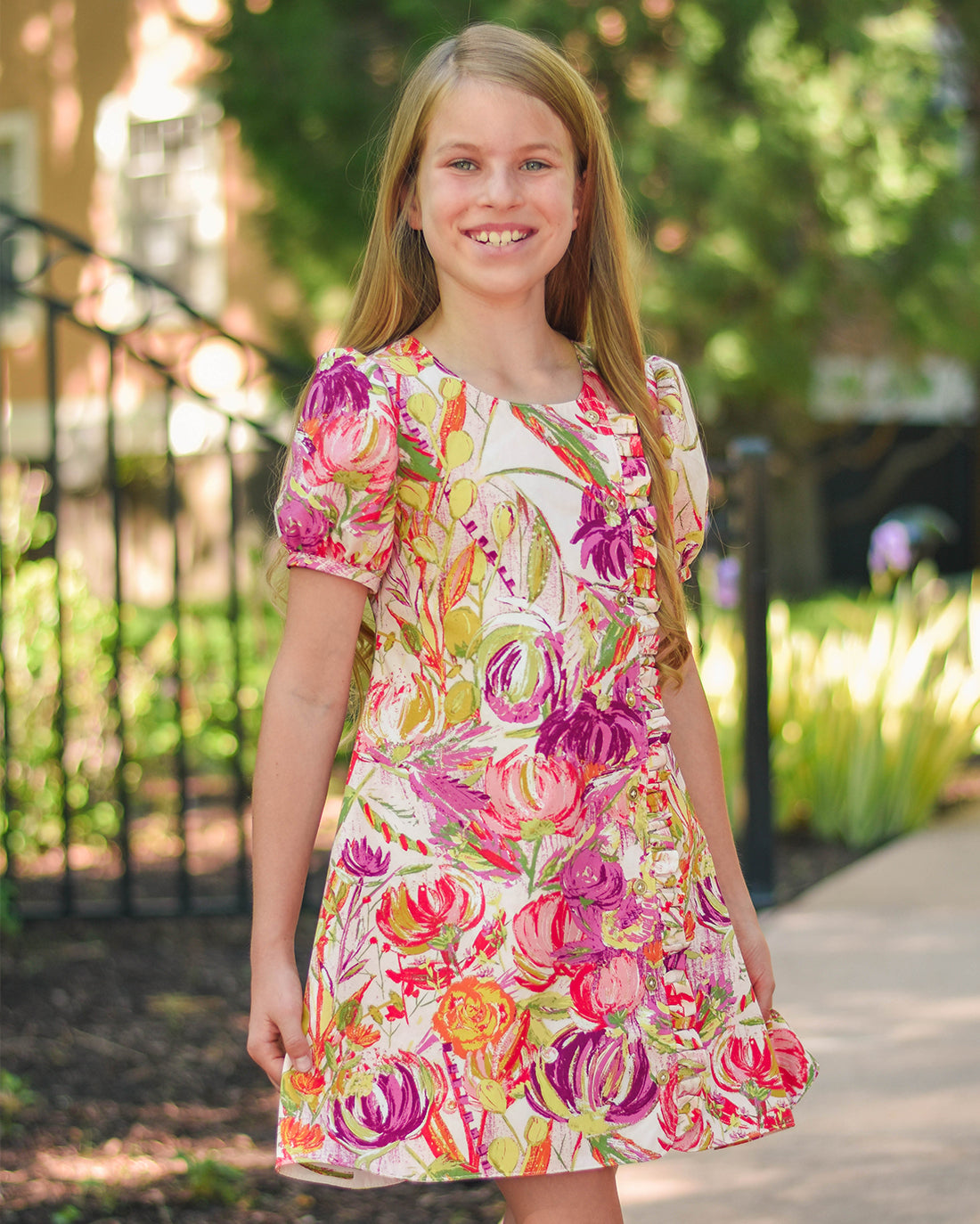 Posy A-Line Dress Digital Sewing Pattern Sunflower Seams Posy A-Line Dress Digital Sewing Pattern Sunflower Seams