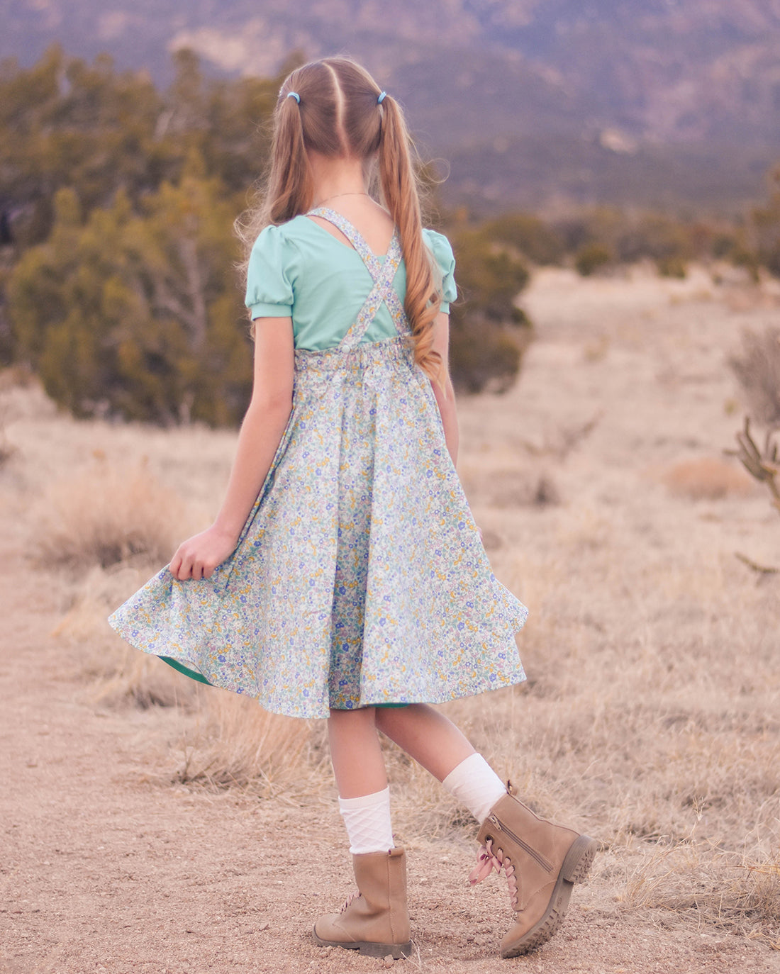 Magnolia Pinafore | Sunflower Seams Pattern Company | Digital PDF Sewing Pattern