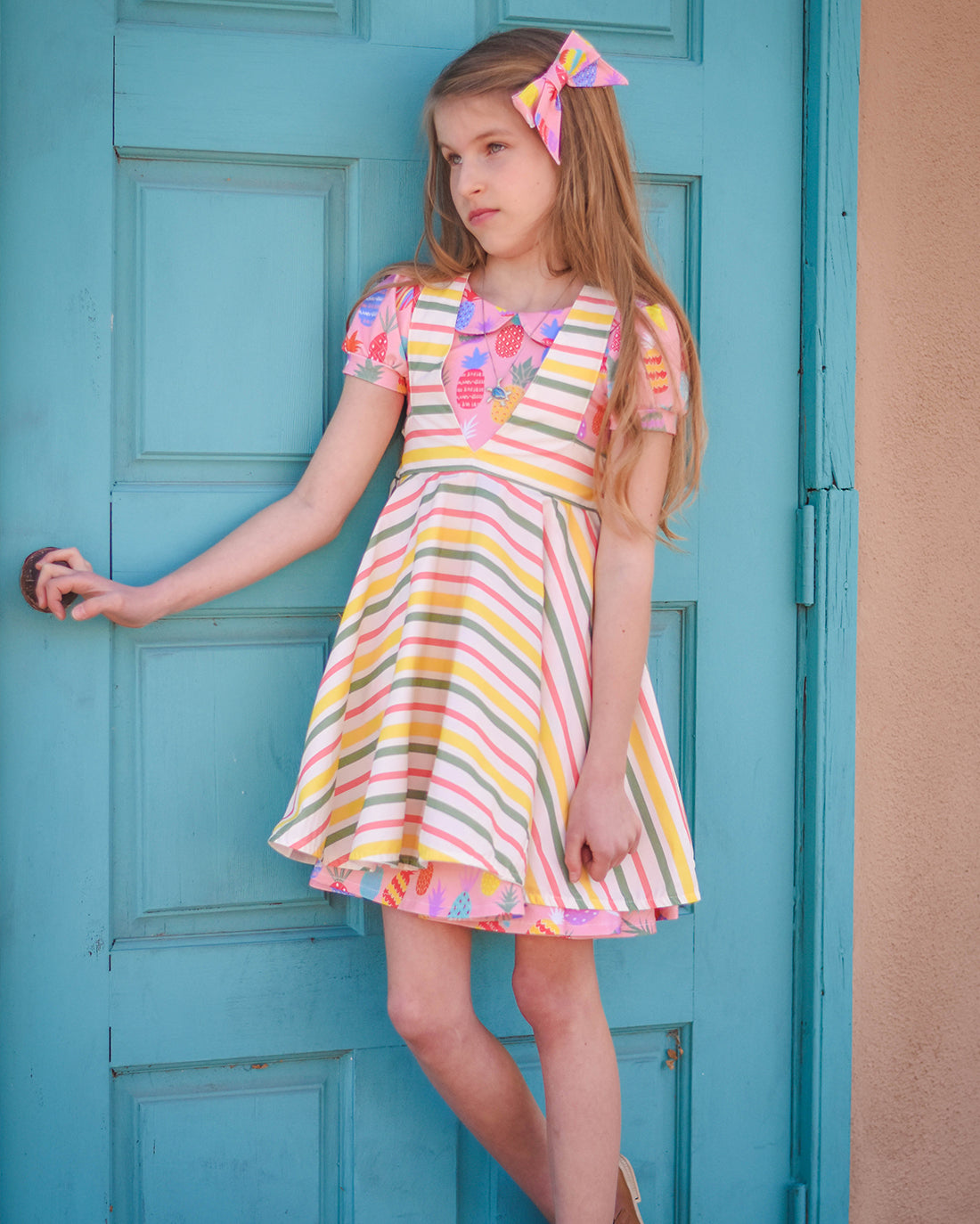 Magnolia Pinafore | Sunflower Seams Pattern Company | Digital PDF Sewing Pattern