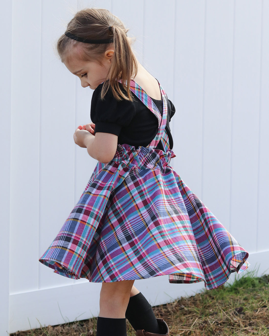 Magnolia Pinafore | Sunflower Seams Pattern Company | Digital PDF Sewing Pattern