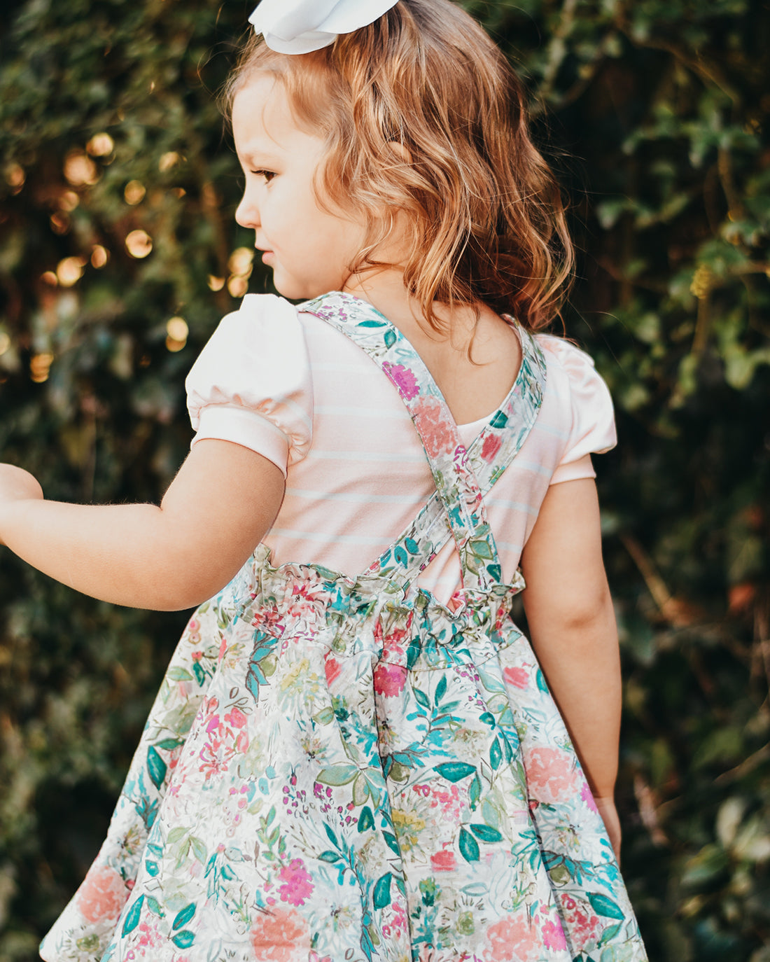 Magnolia Pinafore | Sunflower Seams Pattern Company | Digital PDF Sewing Pattern