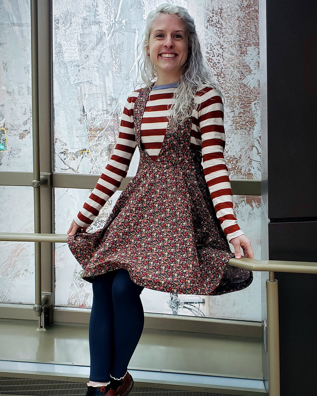 Magnolia Pinafore | Sunflower Seams Pattern Company | Digital PDF Sewing Pattern