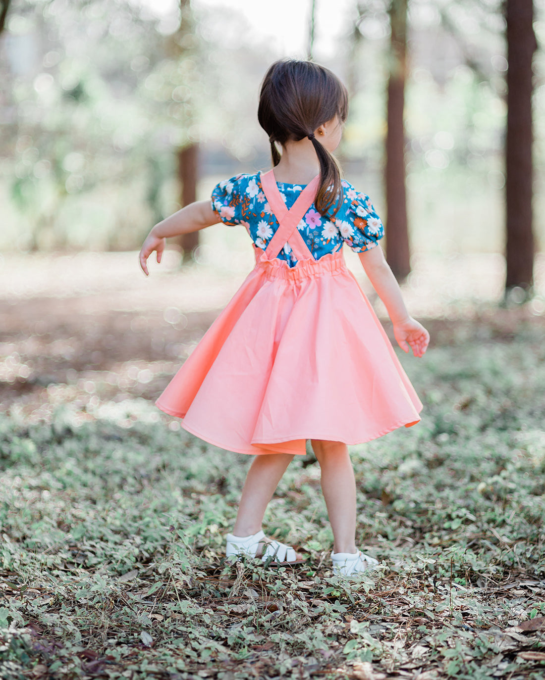 Magnolia Pinafore | Sunflower Seams Pattern Company | Digital PDF Sewing Pattern