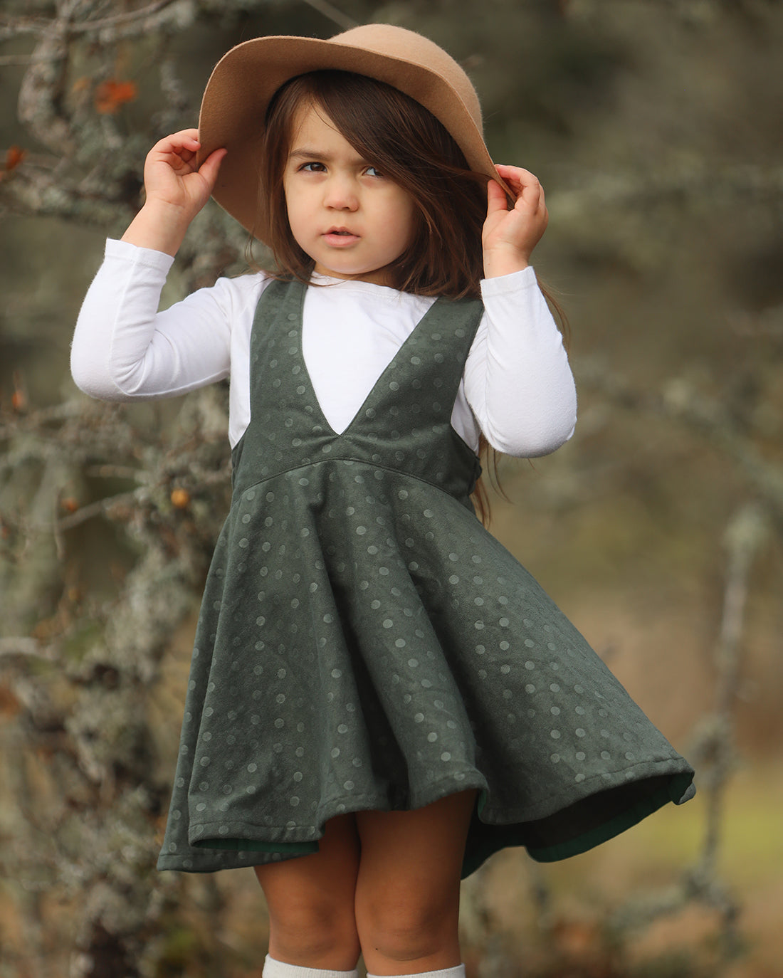 Magnolia Pinafore | Sunflower Seams Pattern Company | Digital PDF Sewing Pattern