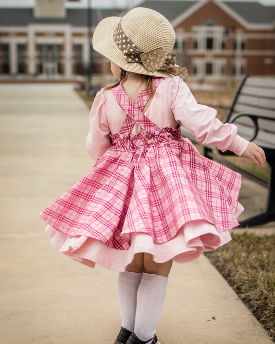 Magnolia Pinafore | Sunflower Seams Pattern Company | Digital PDF Sewing Pattern