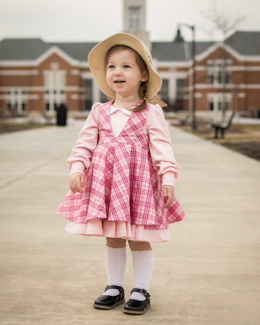 Magnolia Pinafore | Sunflower Seams Pattern Company | Digital PDF Sewing Pattern