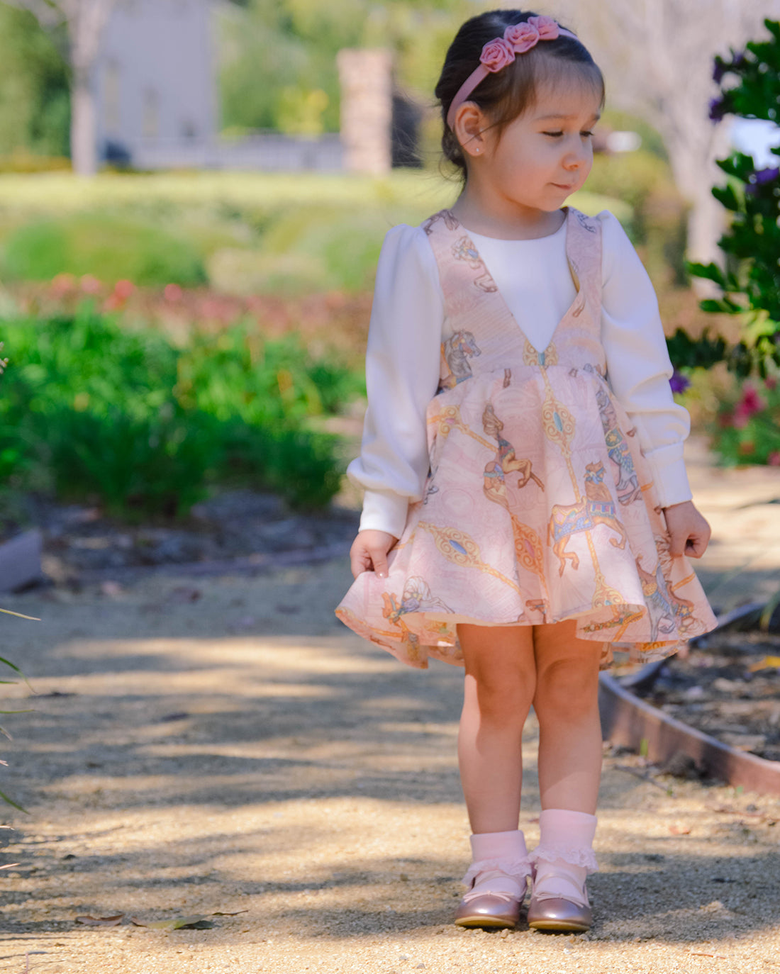 Magnolia Pinafore | Sunflower Seams Pattern Company | Digital PDF Sewing Pattern