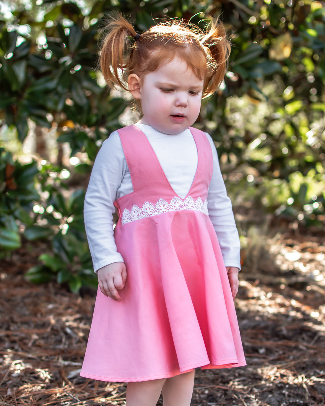Magnolia Pinafore | Sunflower Seams Pattern Company | Digital PDF Sewing Pattern