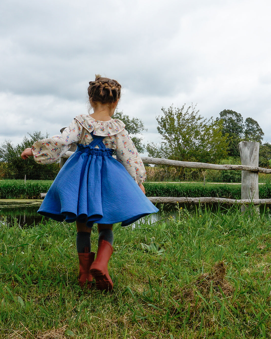 Magnolia Pinafore | Sunflower Seams Pattern Company | Digital PDF Sewing Pattern