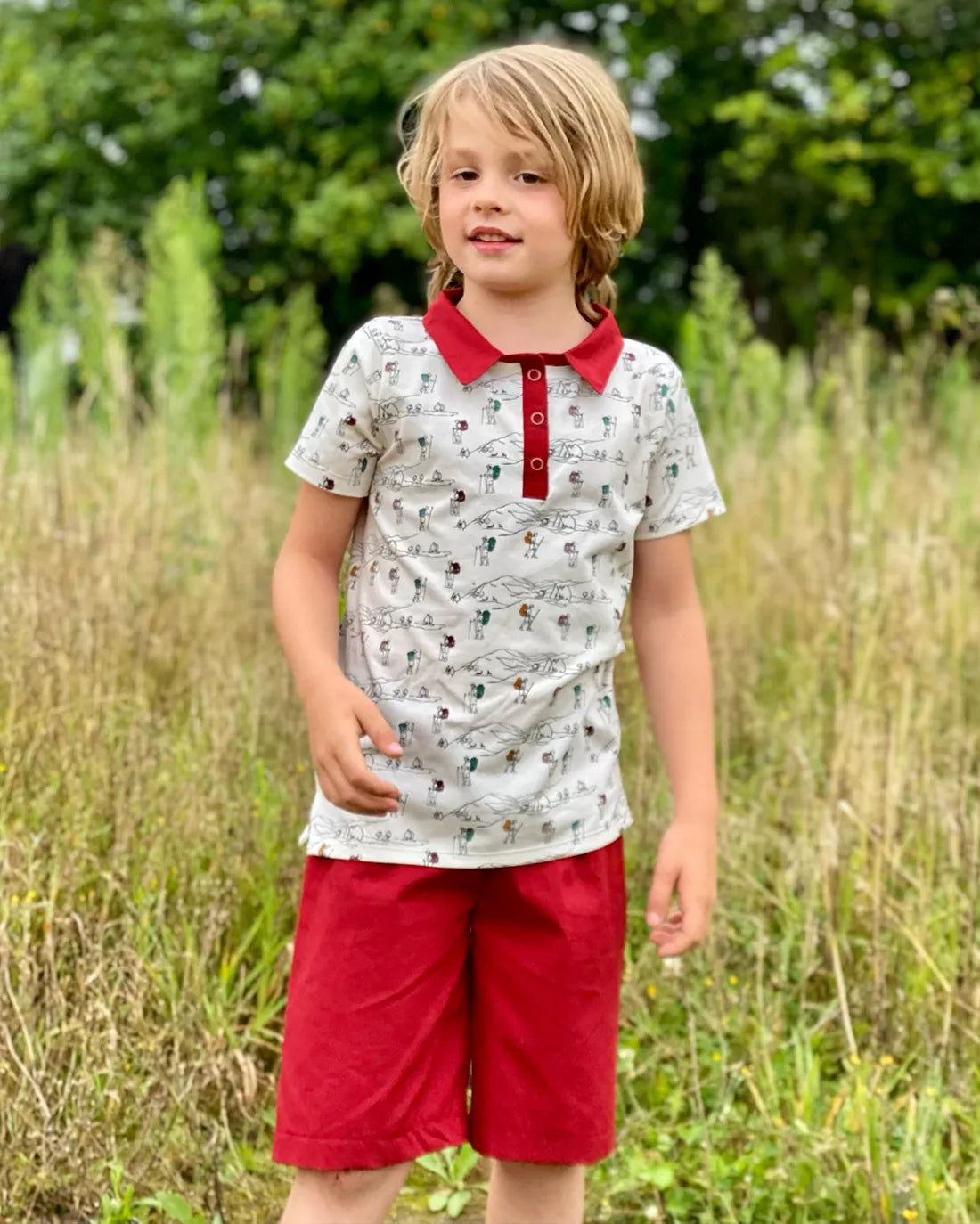 Pine Polo Top Digital Sewing Pattern