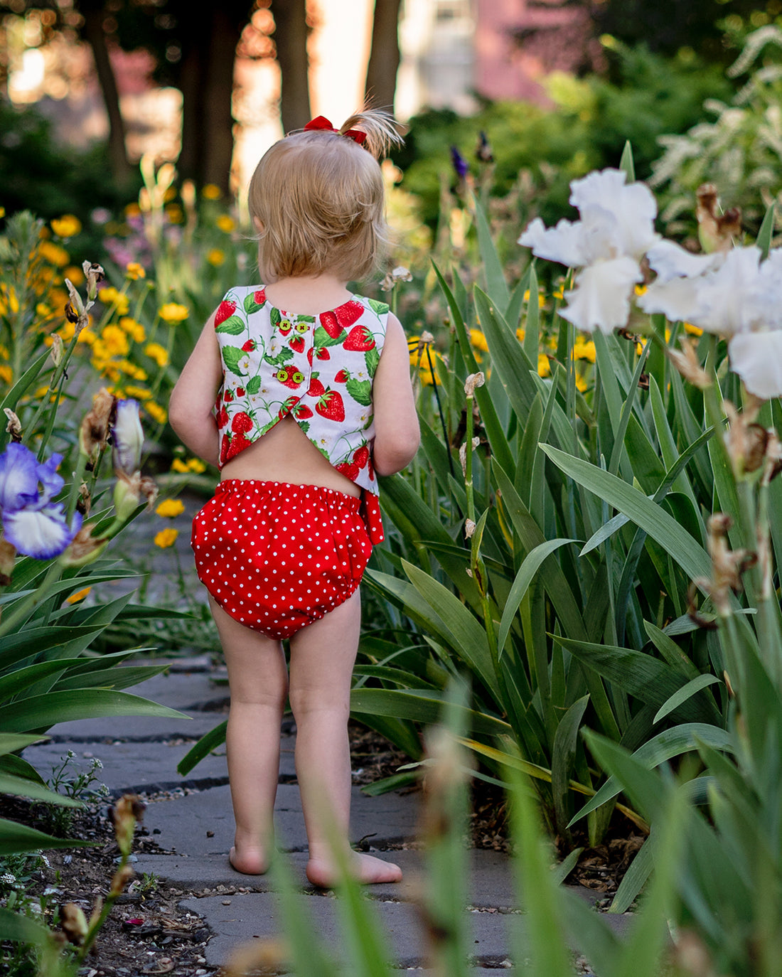 Petunia Top and Bloomer Set | Sunflower Seams Pattern Company | Digital PDF Sewing Pattern