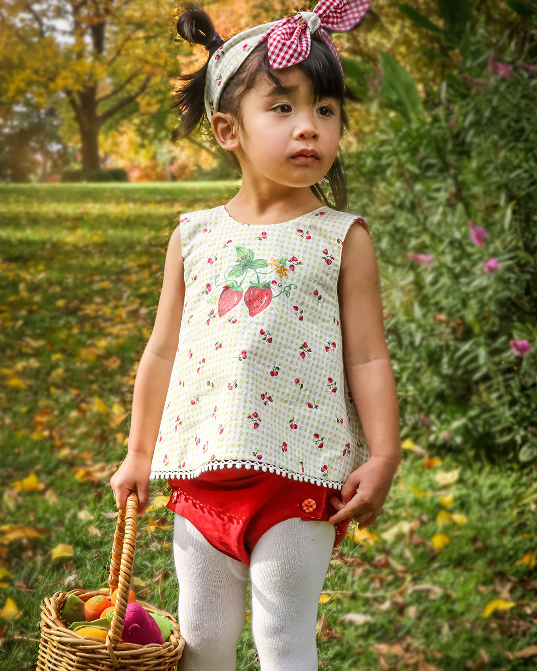 Petunia Top and Bloomer Set | Sunflower Seams Pattern Company | Digital PDF Sewing Pattern