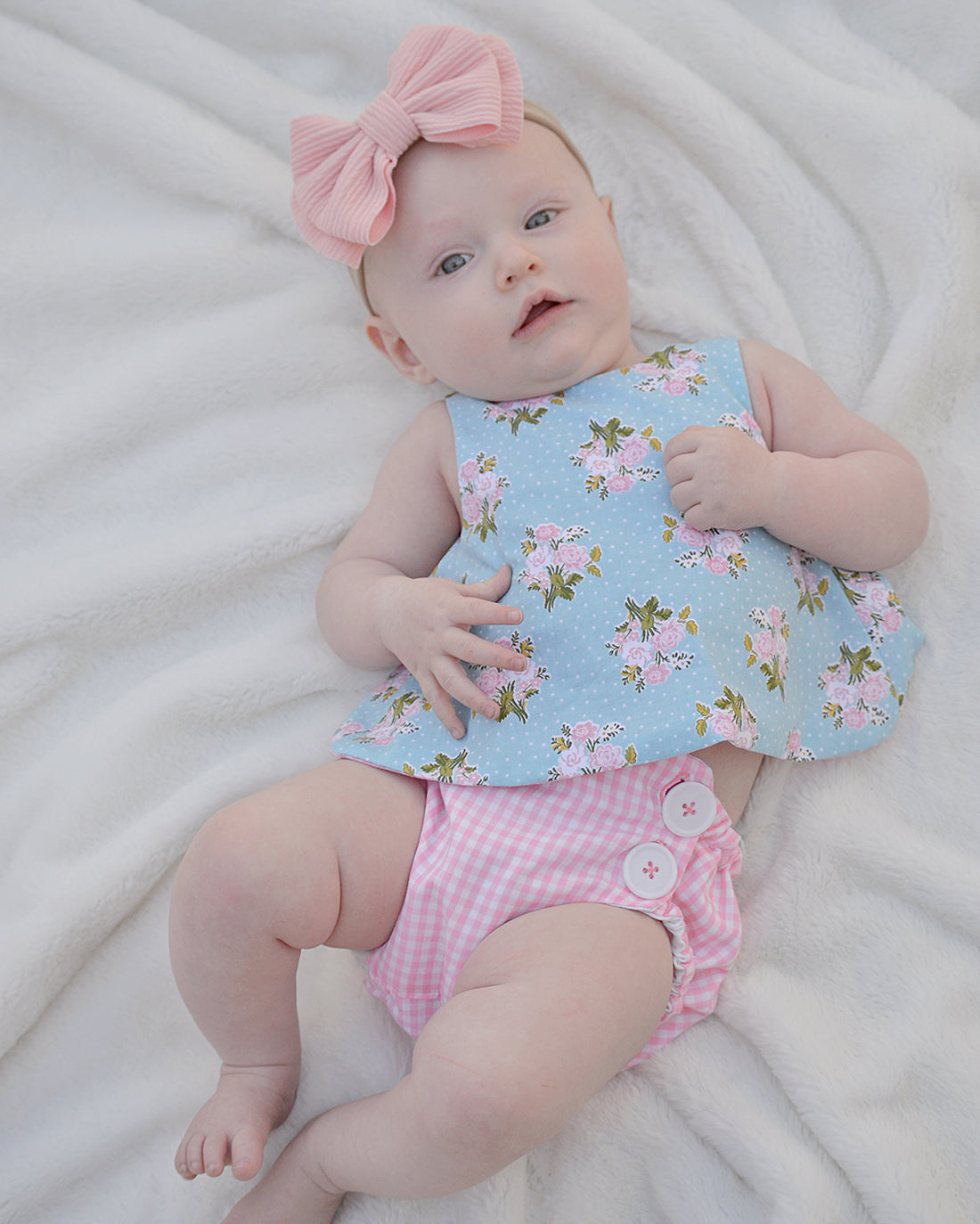 Petunia Top and Bloomer Set | Sunflower Seams Pattern Company | Digital PDF Sewing Pattern