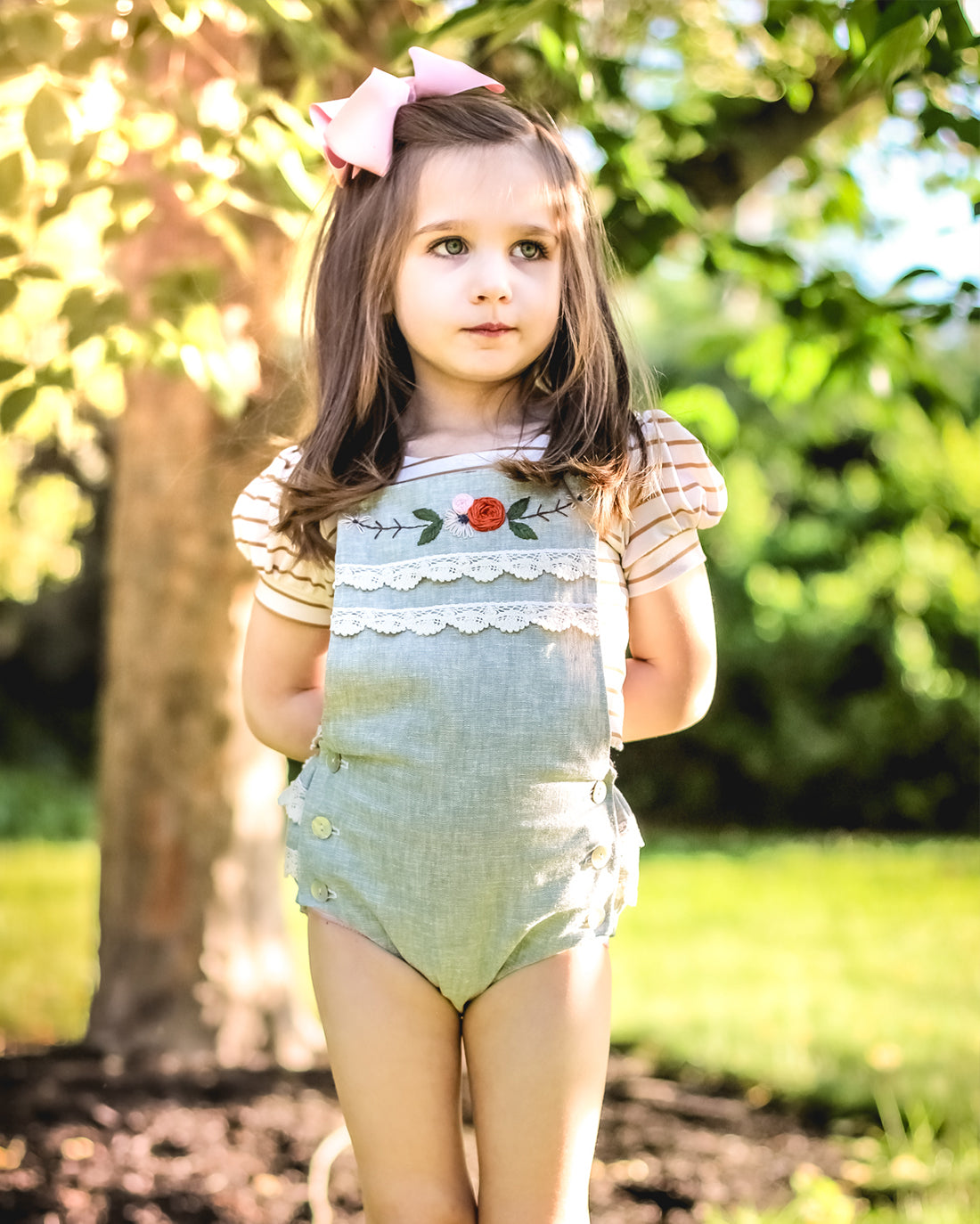 Pinecone Sunsuit Digital Sewing Pattern