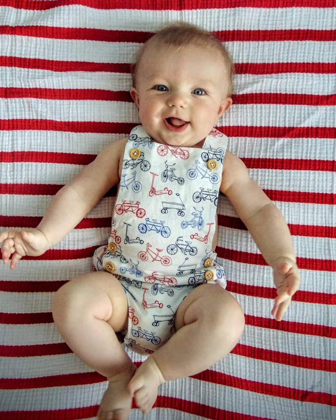 Pinecone Sunsuit Digital Sewing Pattern