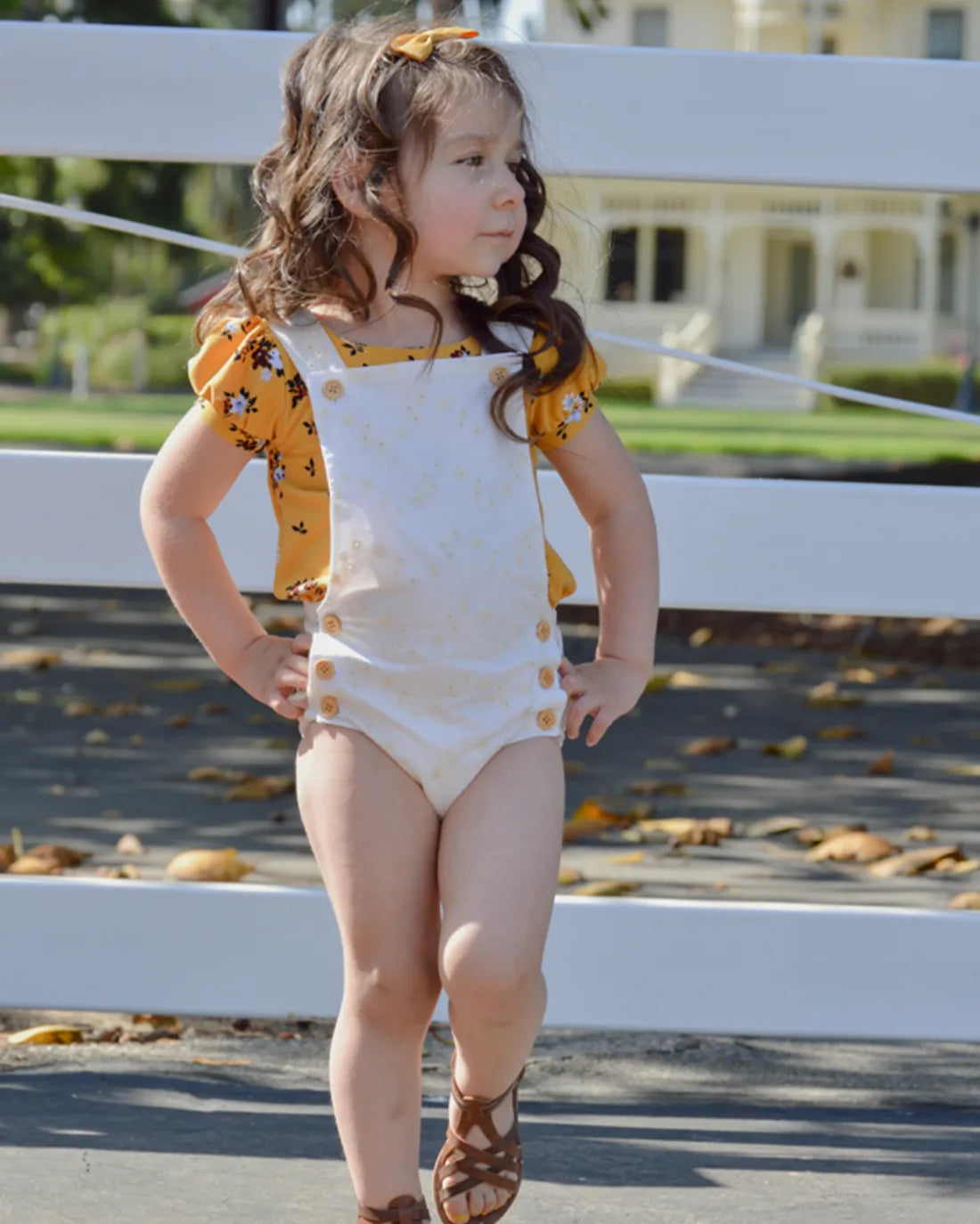 Pinecone Sunsuit Digital Sewing Pattern