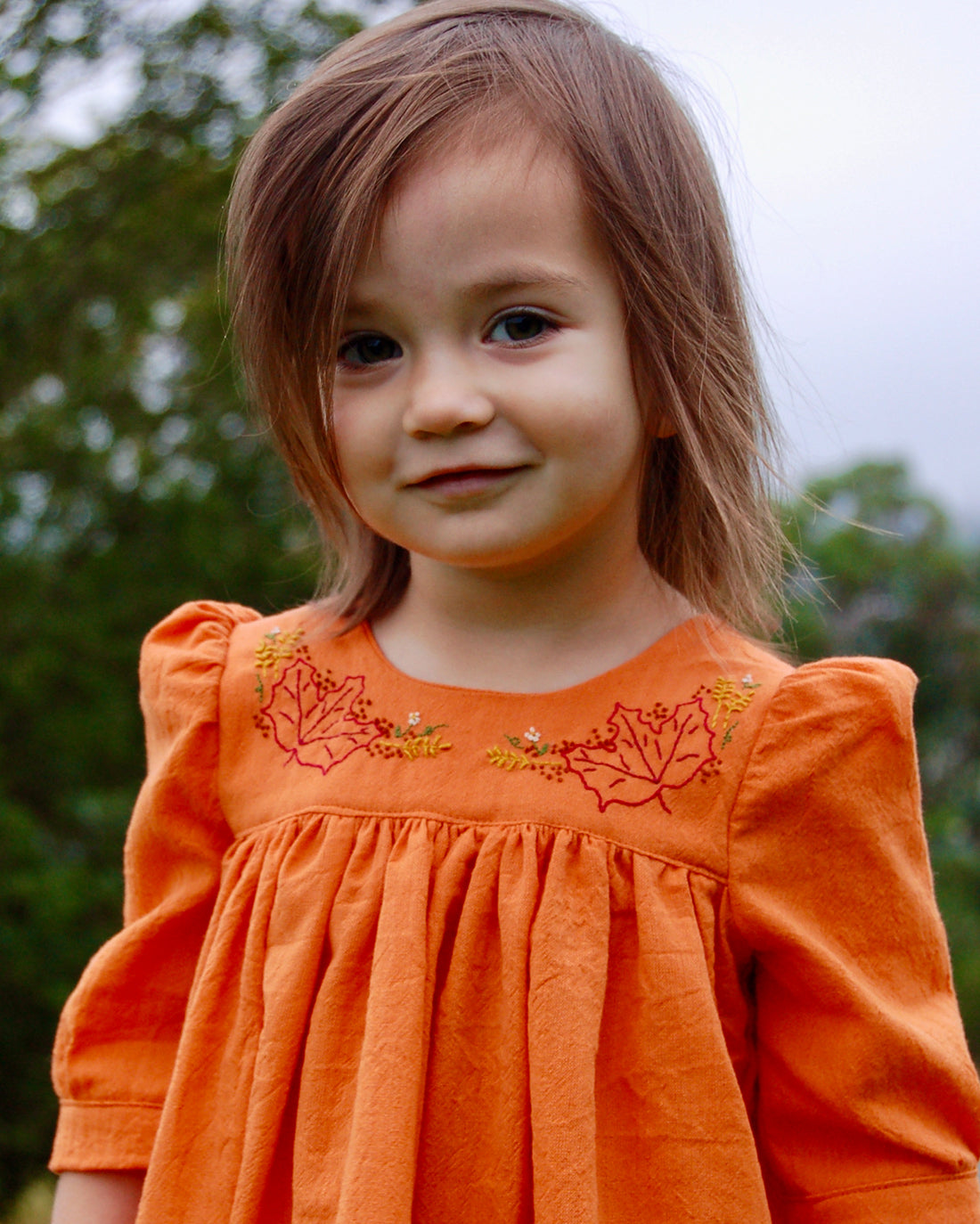 Pumpkin Patch Embroidery Pattern | Sunflower Seams Pattern Company | Digital PDF Embroidery Pattern