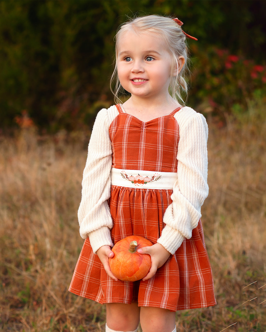 Pumpkin Patch Embroidery Pattern | Sunflower Seams Pattern Company | Digital PDF Embroidery Pattern