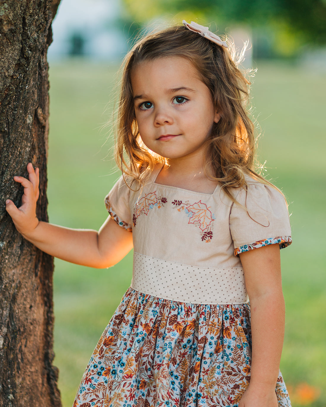 Pumpkin Patch Embroidery Pattern | Sunflower Seams Pattern Company | Digital PDF Embroidery Pattern