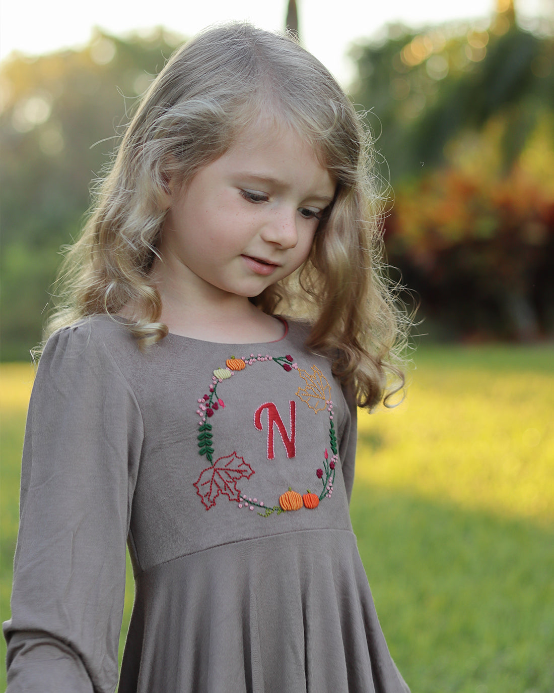 Pumpkin Patch Embroidery Pattern | Sunflower Seams Pattern Company | Digital PDF Embroidery Pattern