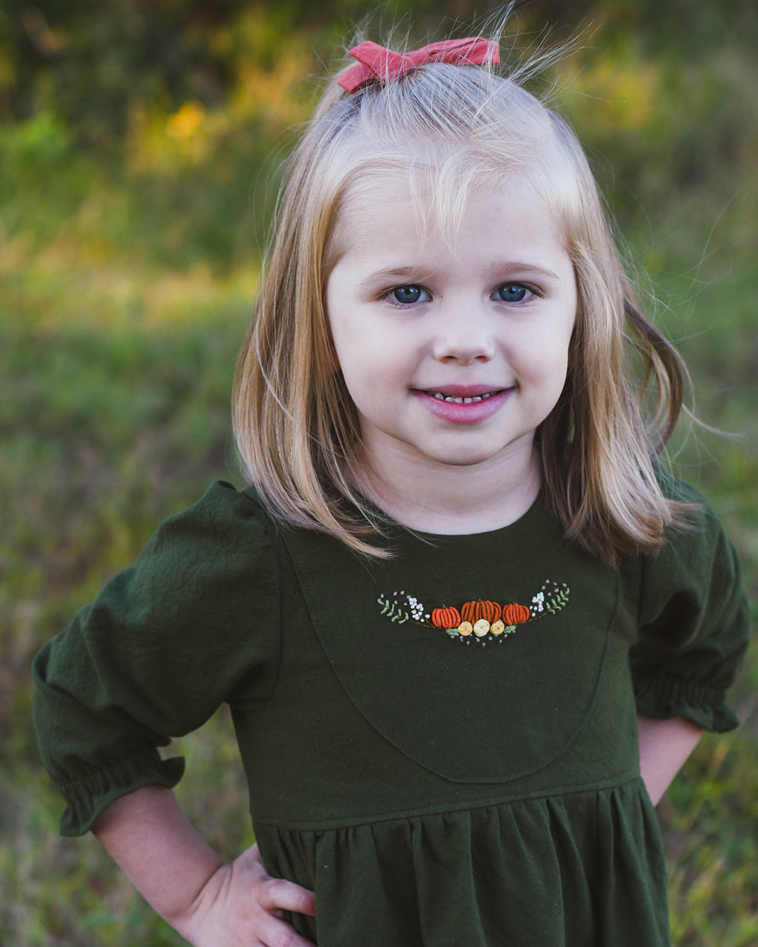 Pumpkin Patch Embroidery Pattern | Sunflower Seams Pattern Company | Digital PDF Embroidery Pattern