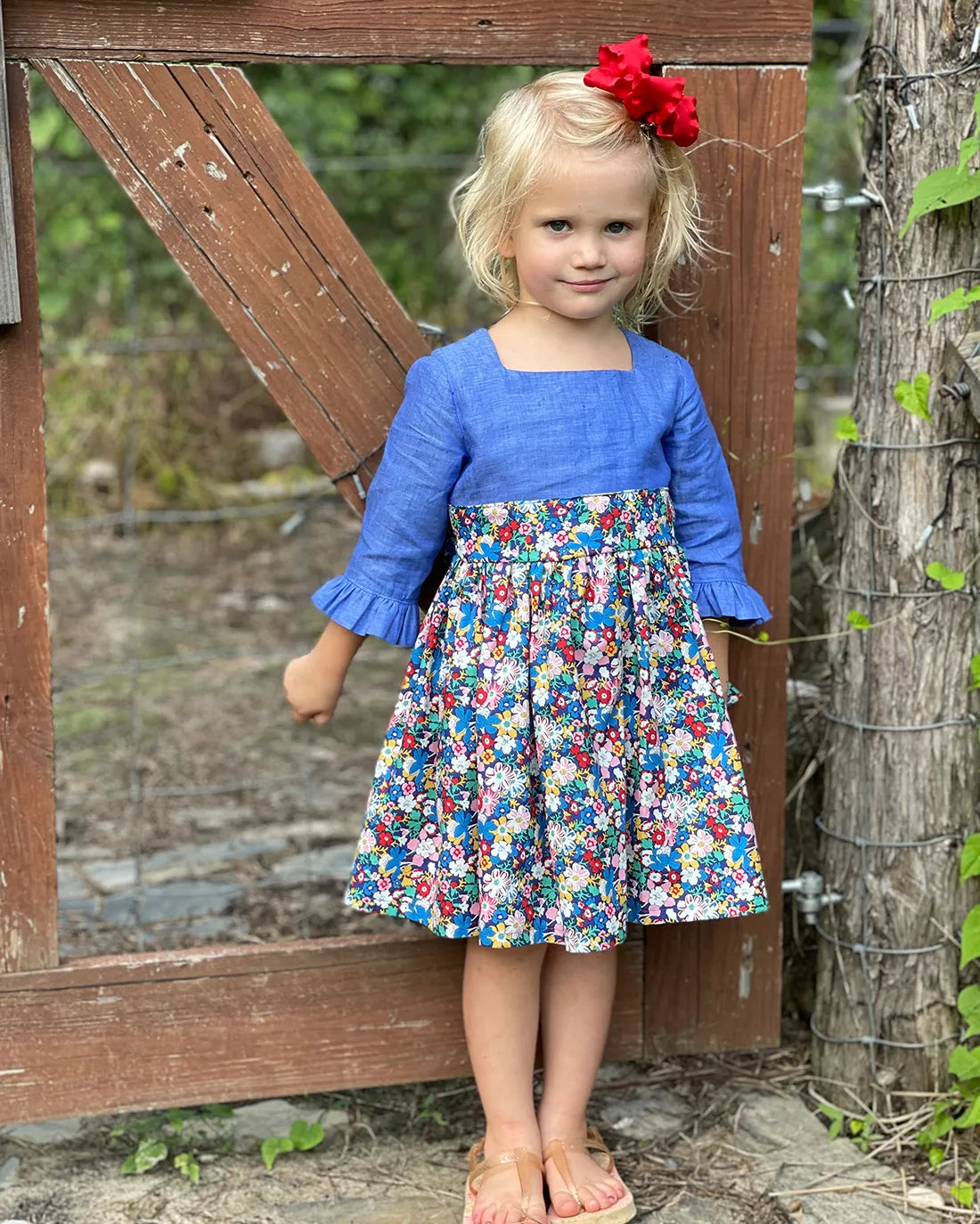 Rose Dress Digital Sewing Pattern