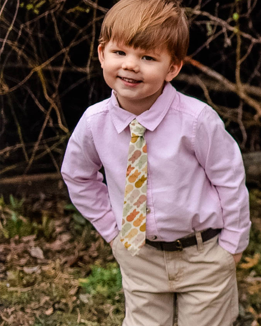 Thistle Necktie | Sunflower Seams Pattern Company | Digital PDF Sewing Pattern