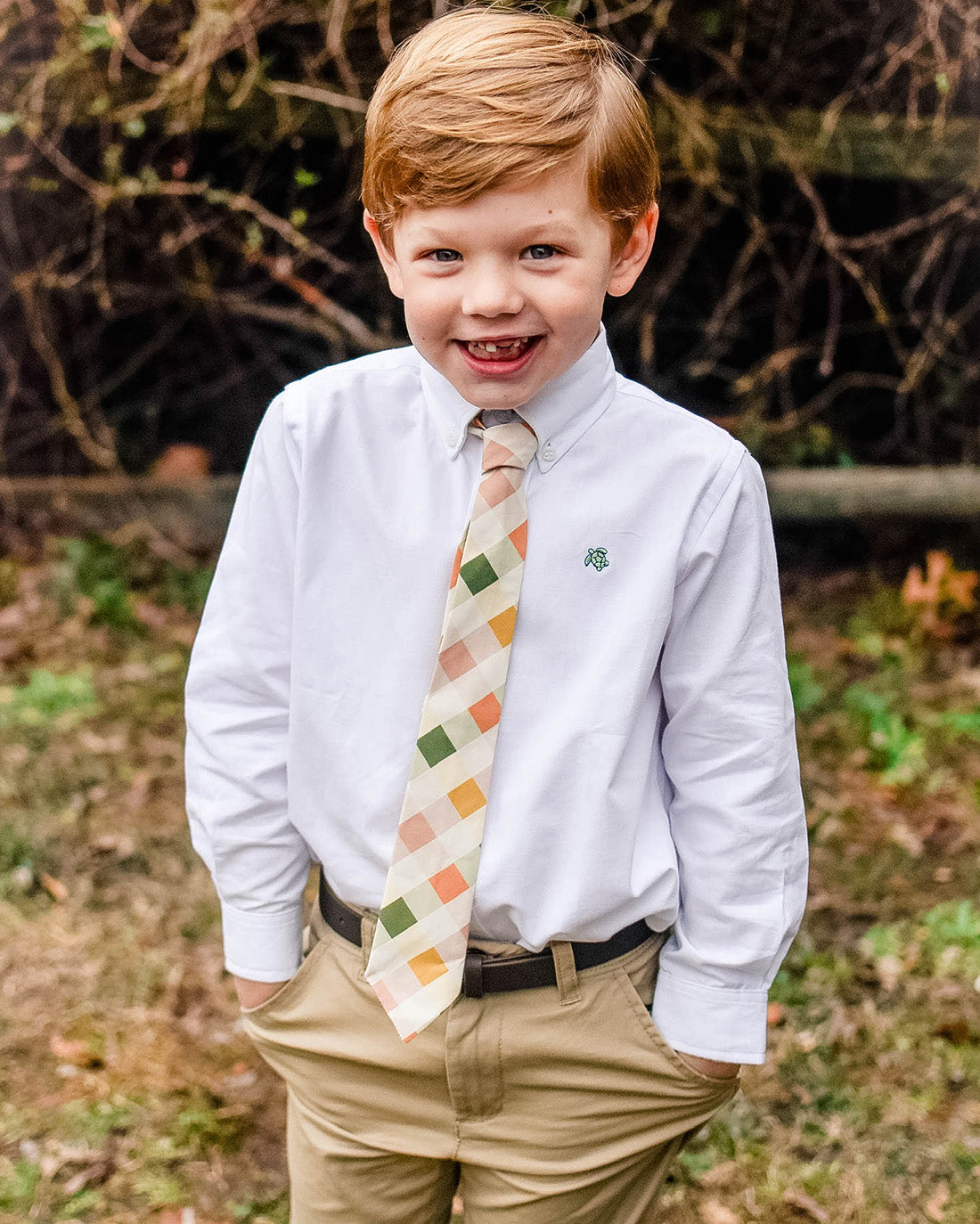 Thistle Necktie | Sunflower Seams Pattern Company | Digital PDF Sewing Pattern