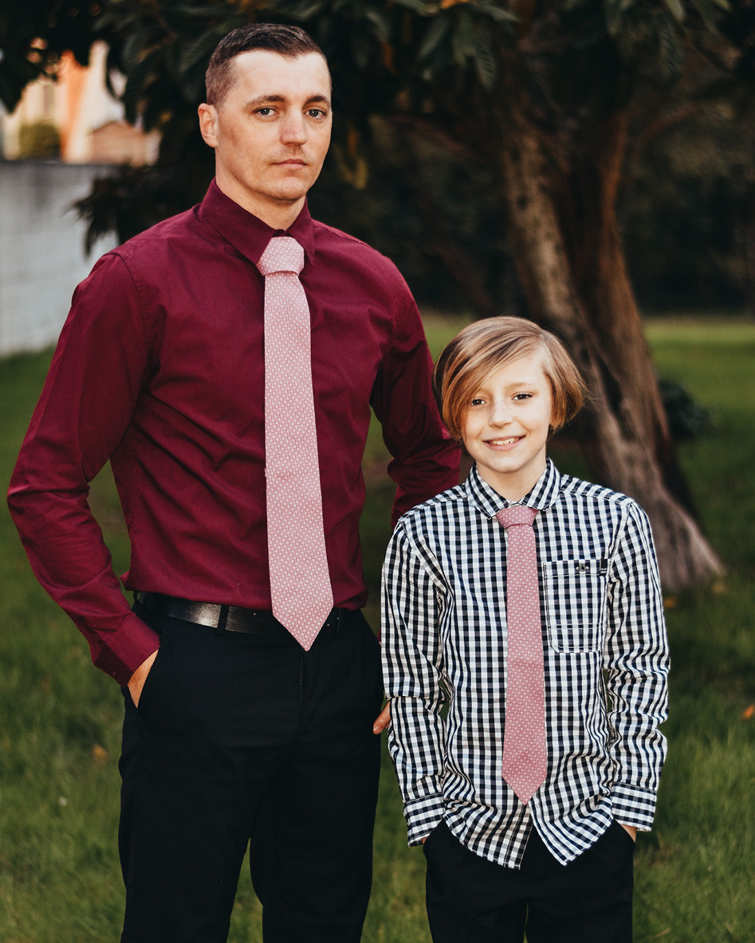 Thistle Necktie | Sunflower Seams Pattern Company | Digital PDF Sewing Pattern