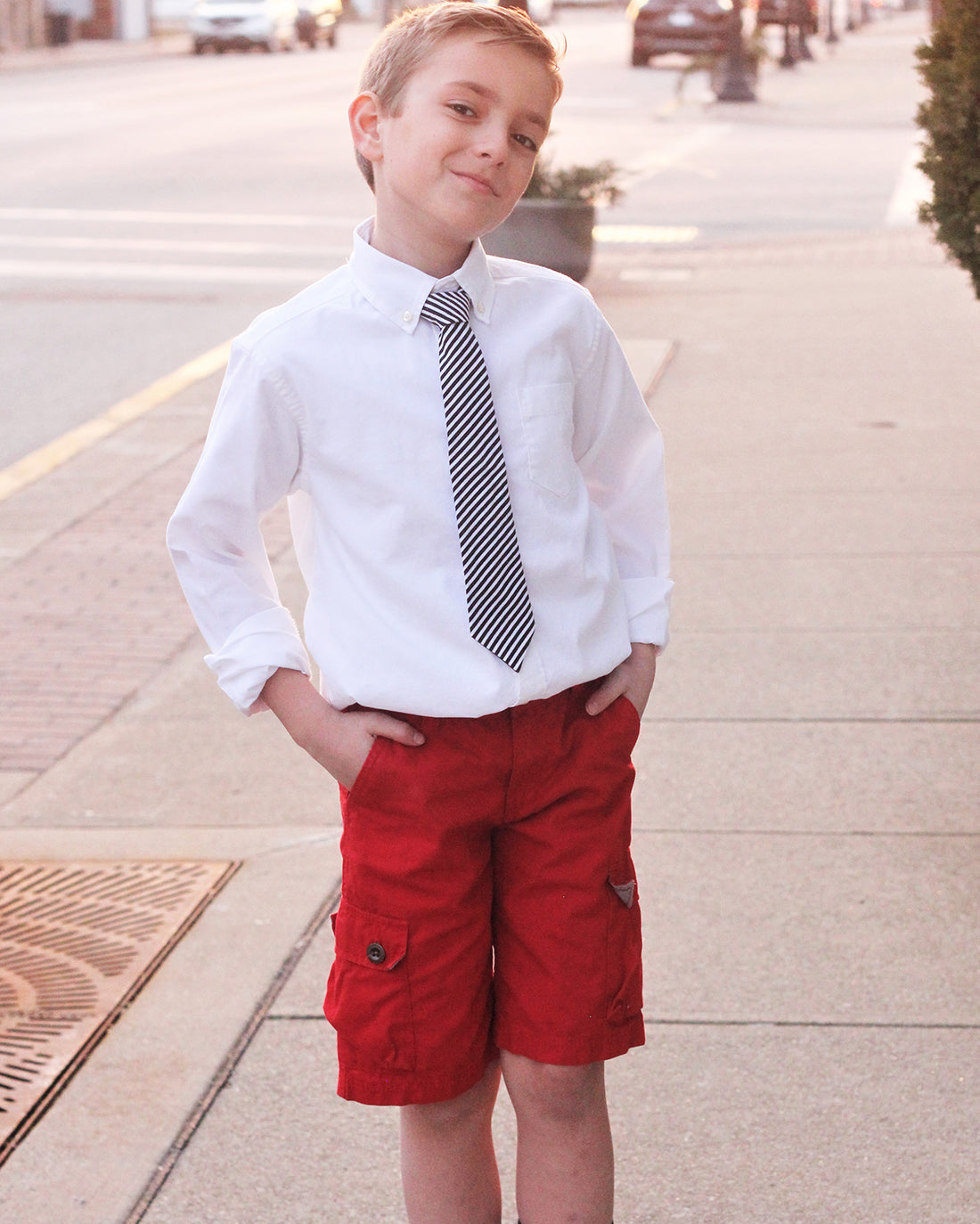 Thistle Necktie | Sunflower Seams Pattern Company | Digital PDF Sewing Pattern