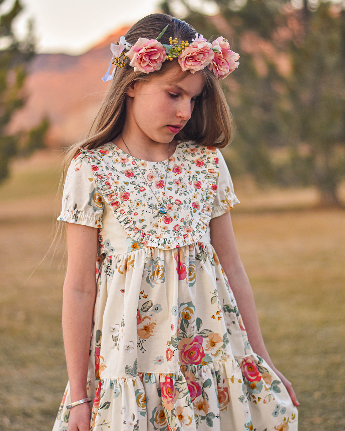 Violet Dress and Bubble | Sunflower Seams Pattern Company | Digital PDF Sewing Pattern