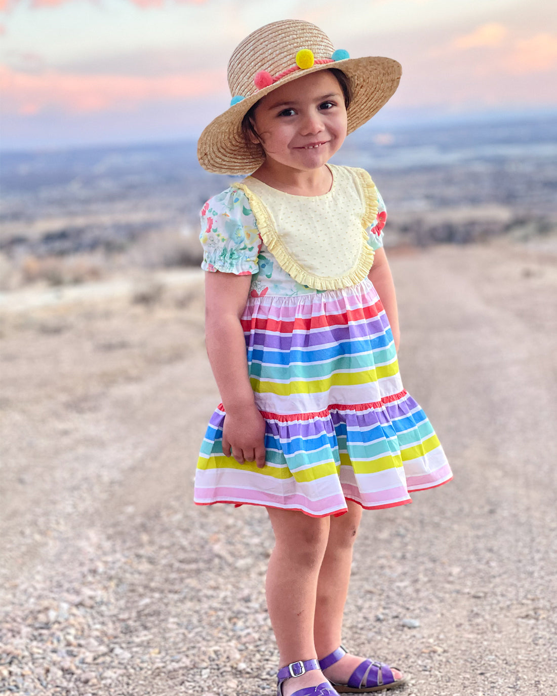 Violet Dress and Bubble | Sunflower Seams Pattern Company | Digital PDF Sewing Pattern