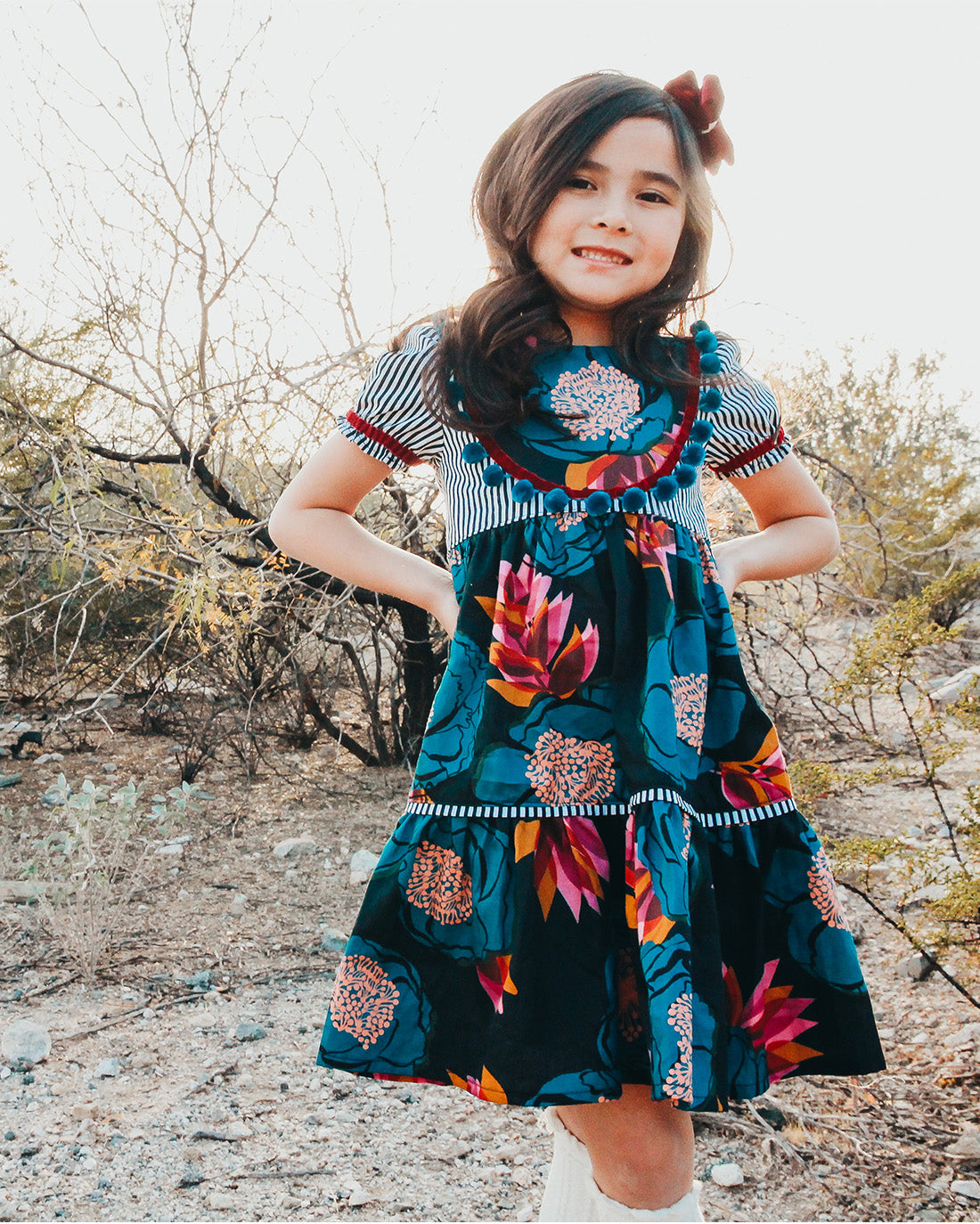 Violet Dress and Bubble | Sunflower Seams Pattern Company | Digital PDF Sewing Pattern