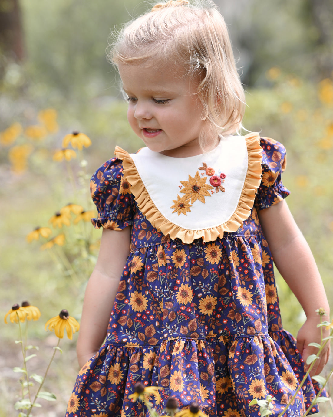 Violet Bib Dress & Romper | Sunflower Seams Pattern Company | Digital Sewing Pattern | Thank you Violet Testers