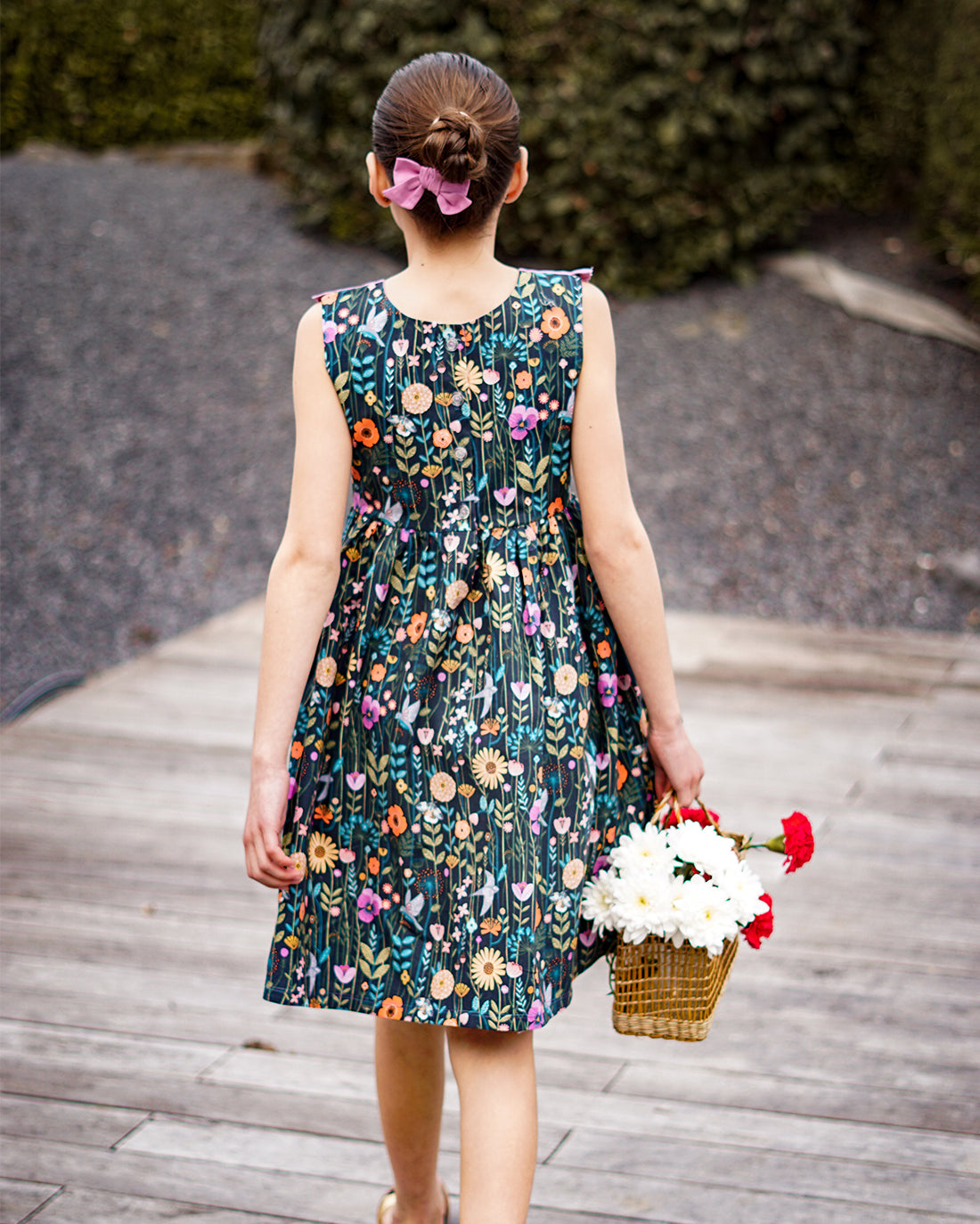 Violet Dress and Bubble | Sunflower Seams Pattern Company | Digital PDF Sewing Pattern