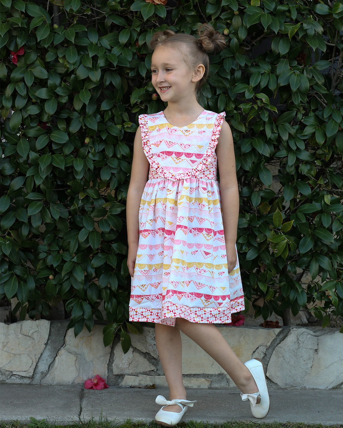 Violet Dress and Bubble | Sunflower Seams Pattern Company | Digital PDF Sewing Pattern