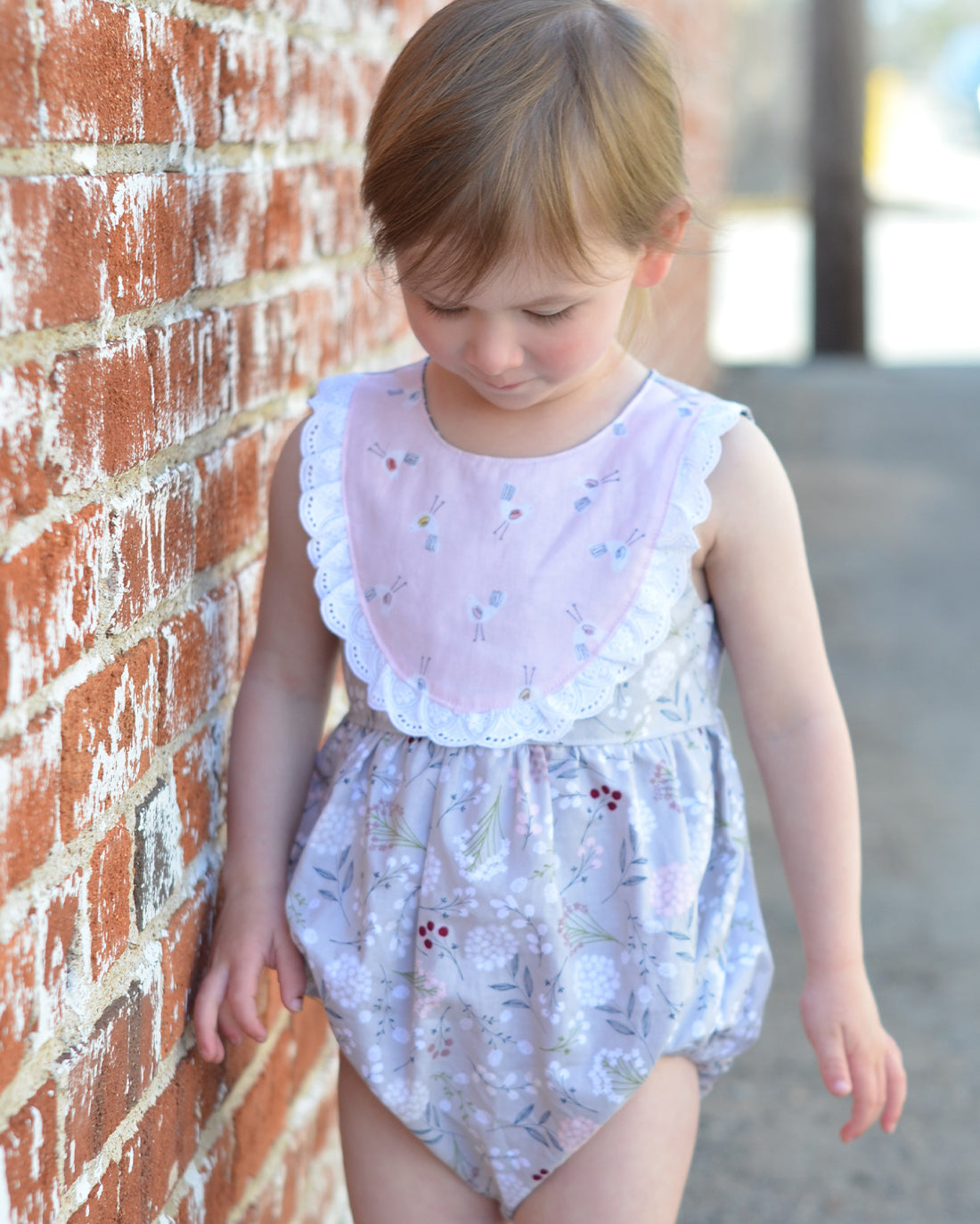 Violet Dress and Bubble | Sunflower Seams Pattern Company | Digital PDF Sewing Pattern