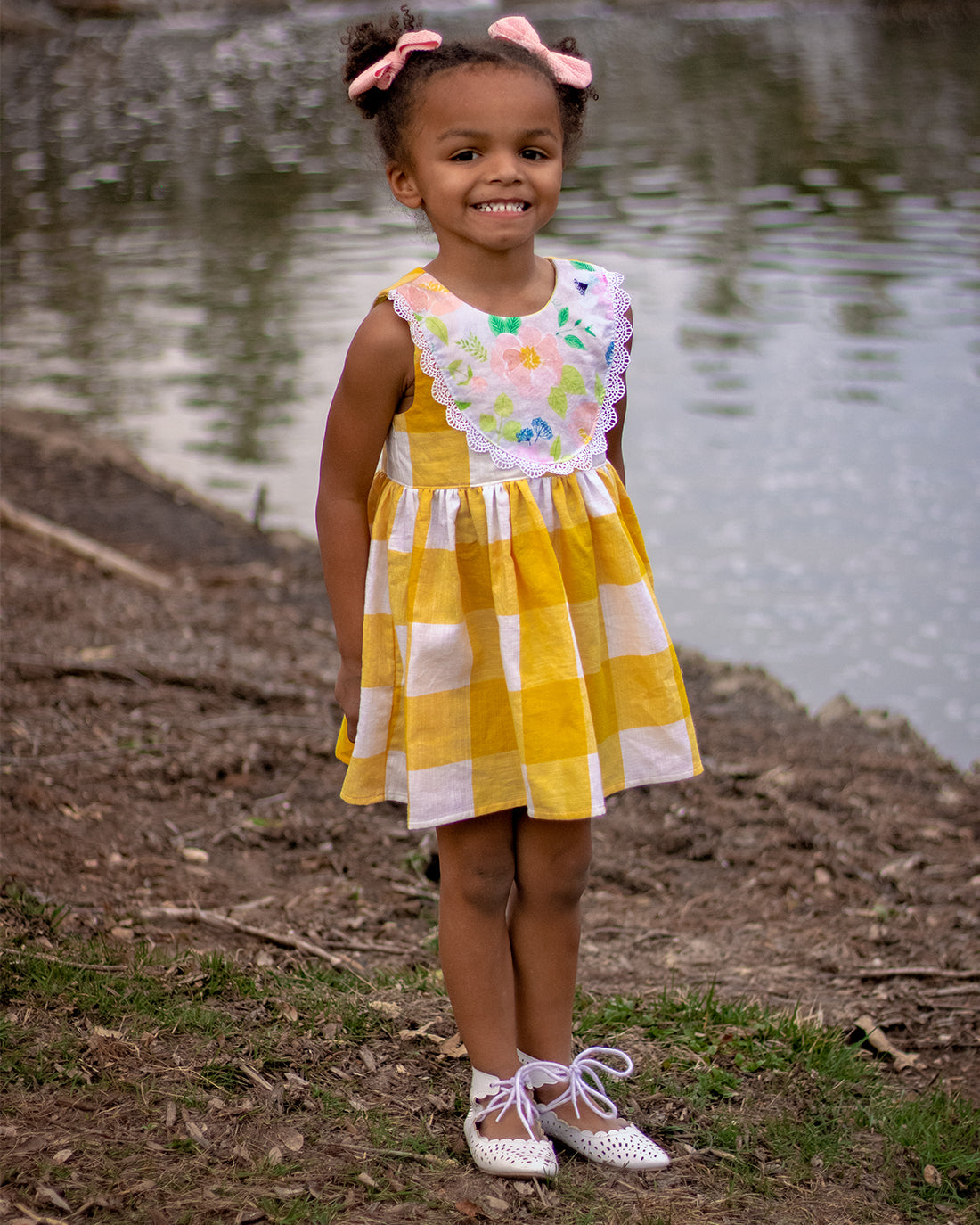 Violet Dress and Bubble | Sunflower Seams Pattern Company | Digital PDF Sewing Pattern