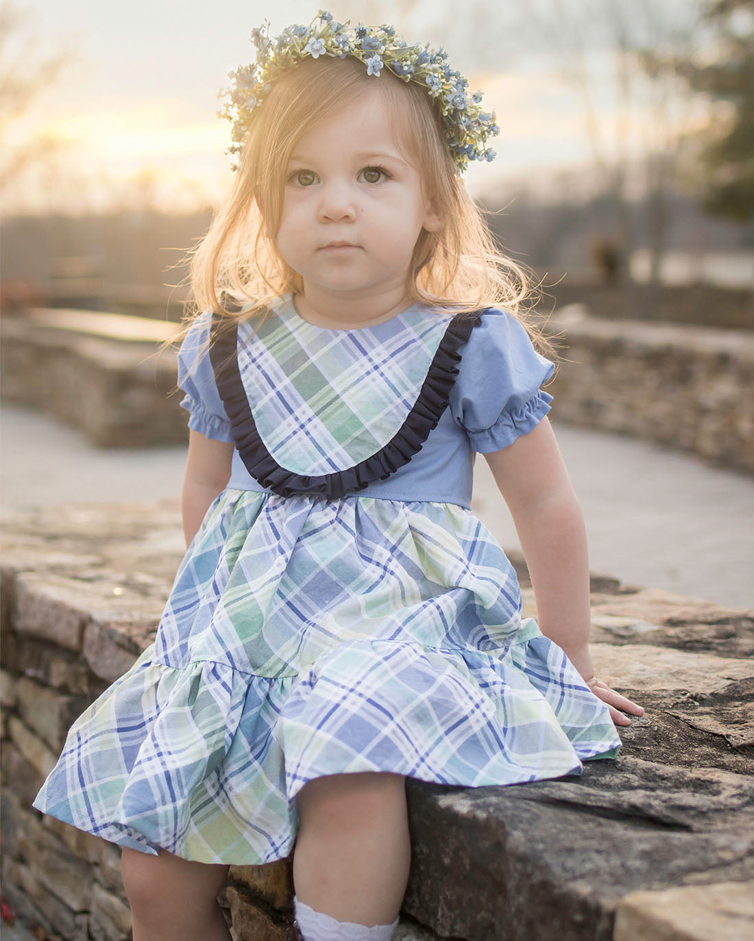 Violet Dress and Bubble | Sunflower Seams Pattern Company | Digital PDF Sewing Pattern