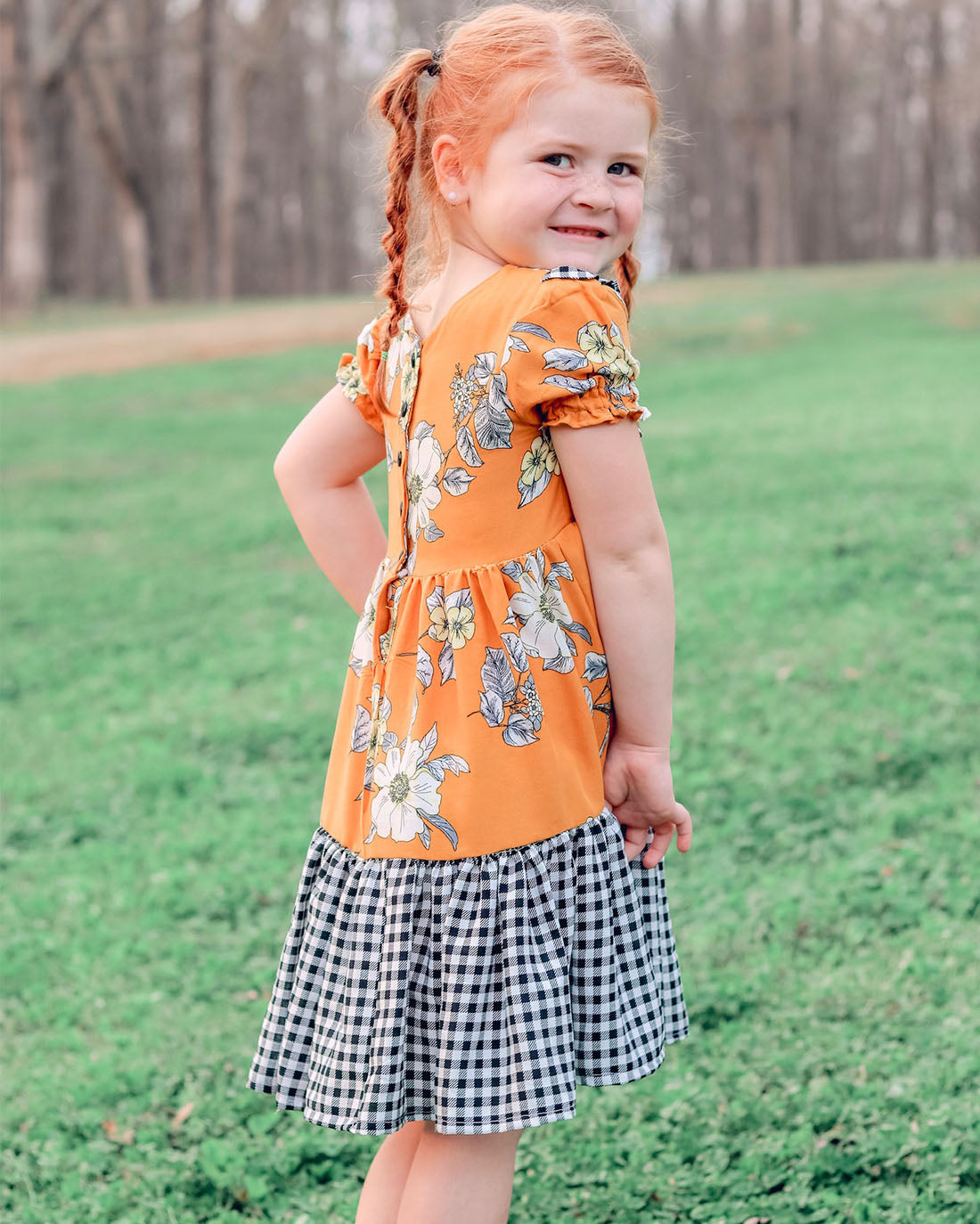 Violet Dress and Bubble | Sunflower Seams Pattern Company | Digital PDF Sewing Pattern