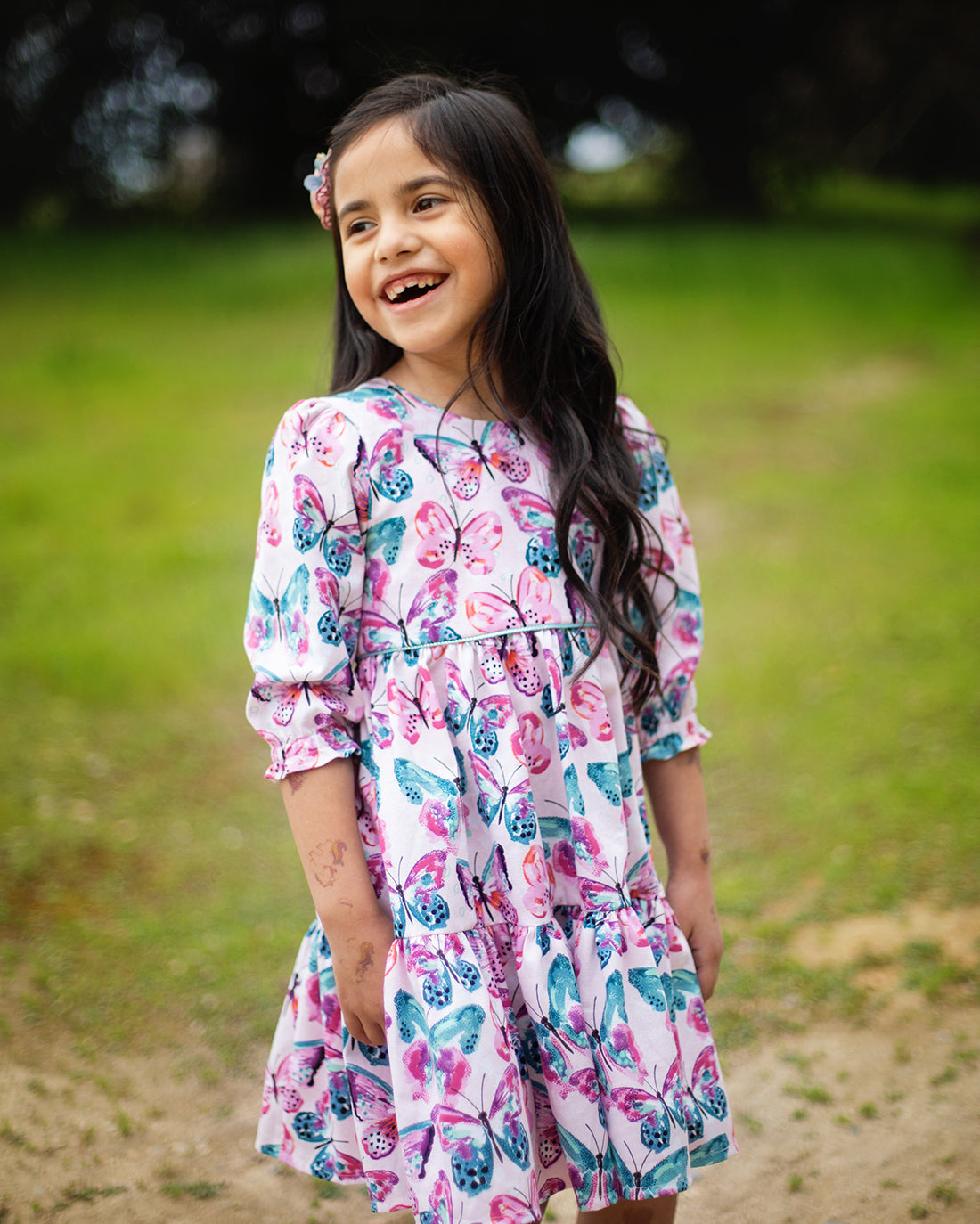 Violet Dress and Bubble | Sunflower Seams Pattern Company | Digital PDF Sewing Pattern