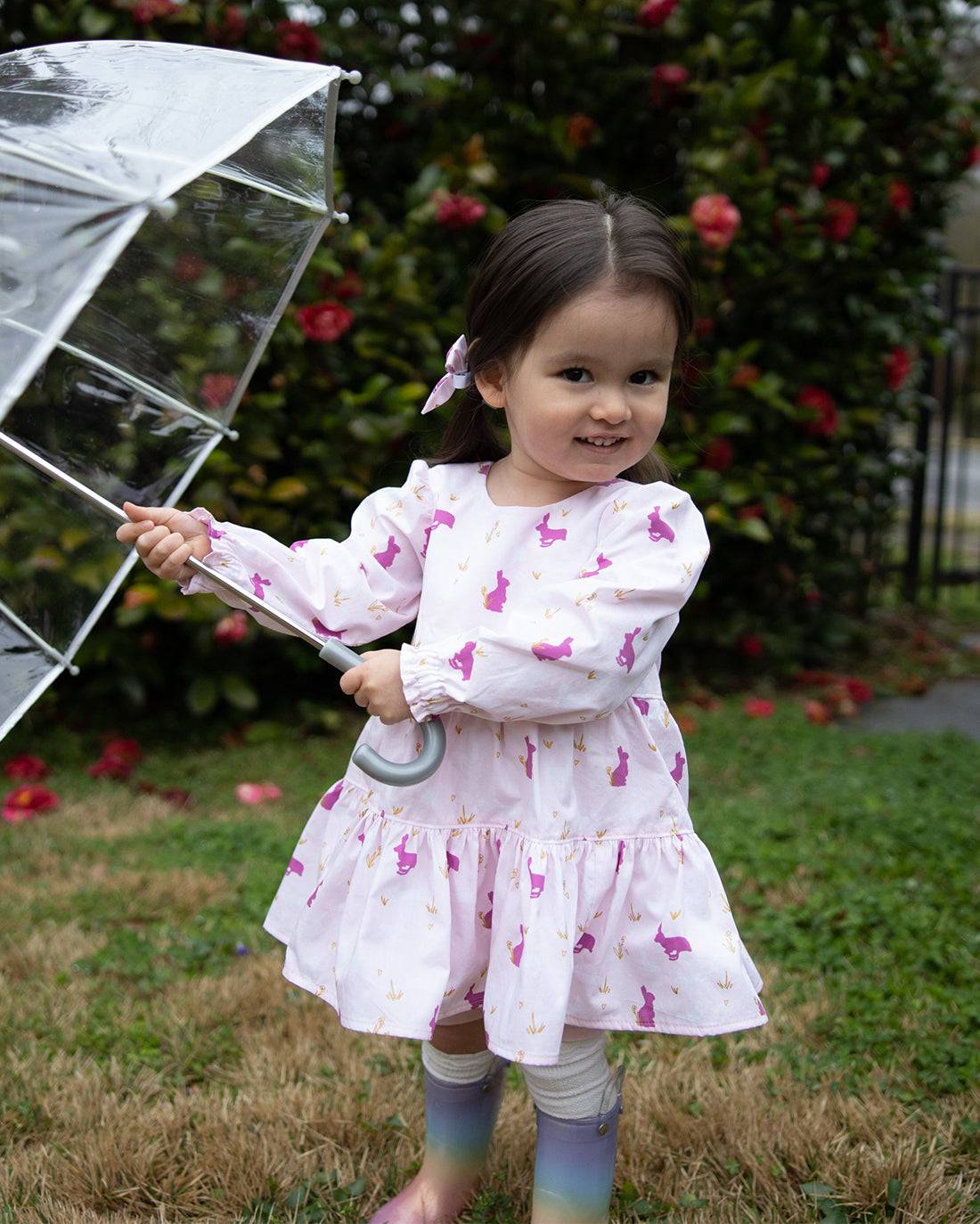 Violet Dress and Bubble | Sunflower Seams Pattern Company | Digital PDF Sewing Pattern